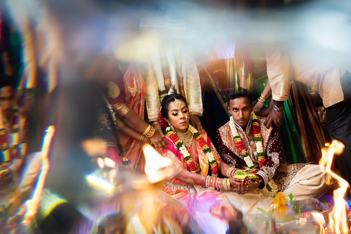 Suria & Vinodhini photograph by Jacob's Artography