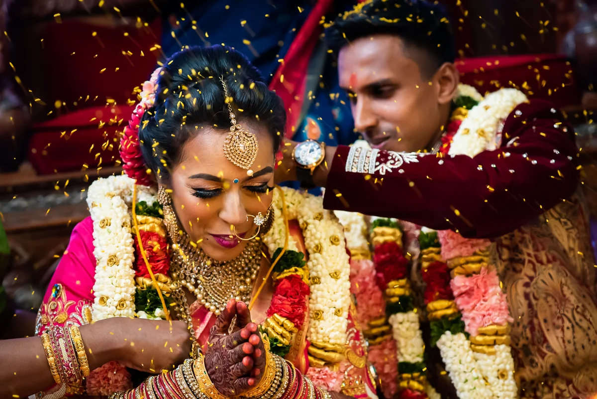 Suria & Vinodhini photograph by Jacob's Artography