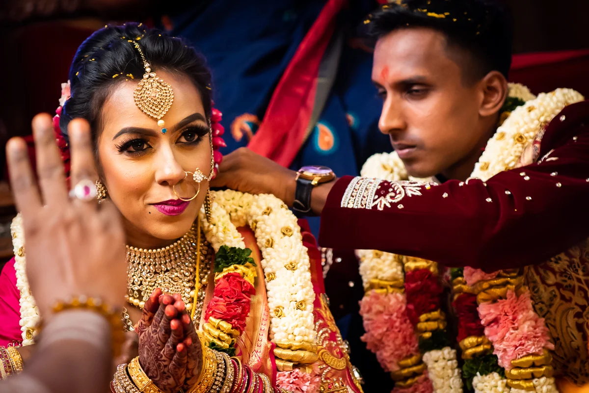 Suria & Vinodhini photograph by Jacob's Artography