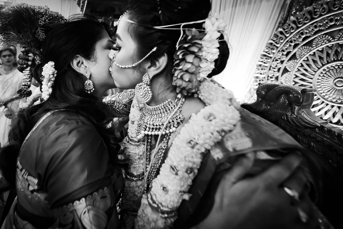 Suria & Vinodhini photograph by Jacob's Artography