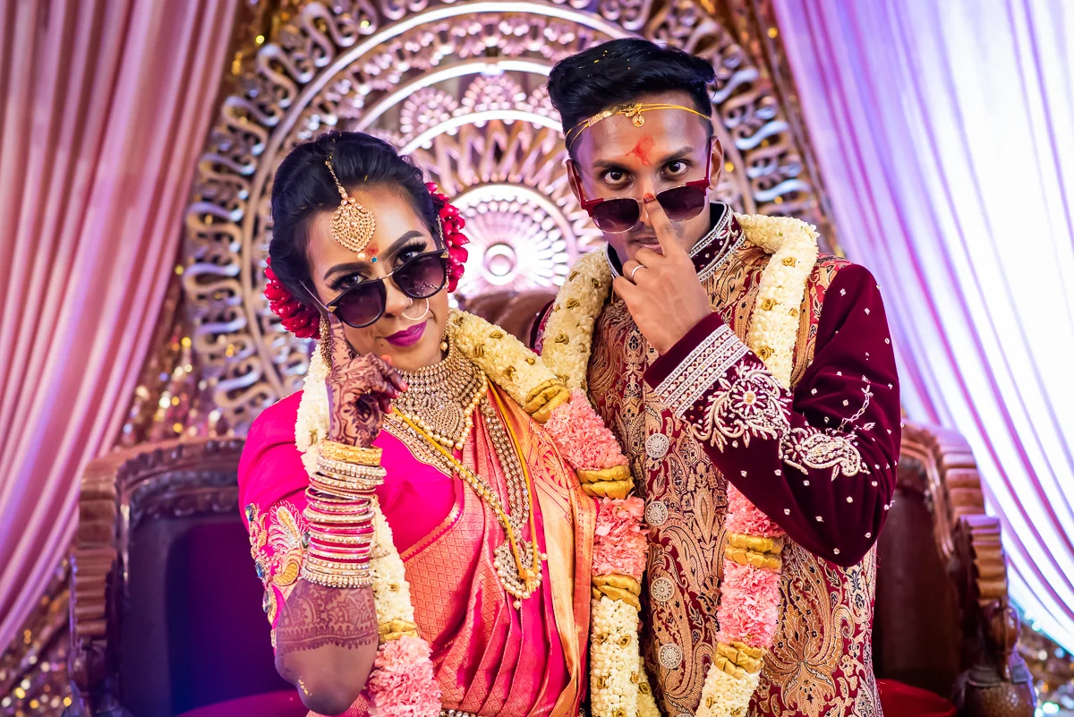 Suria & Vinodhini photograph by Jacob's Artography
