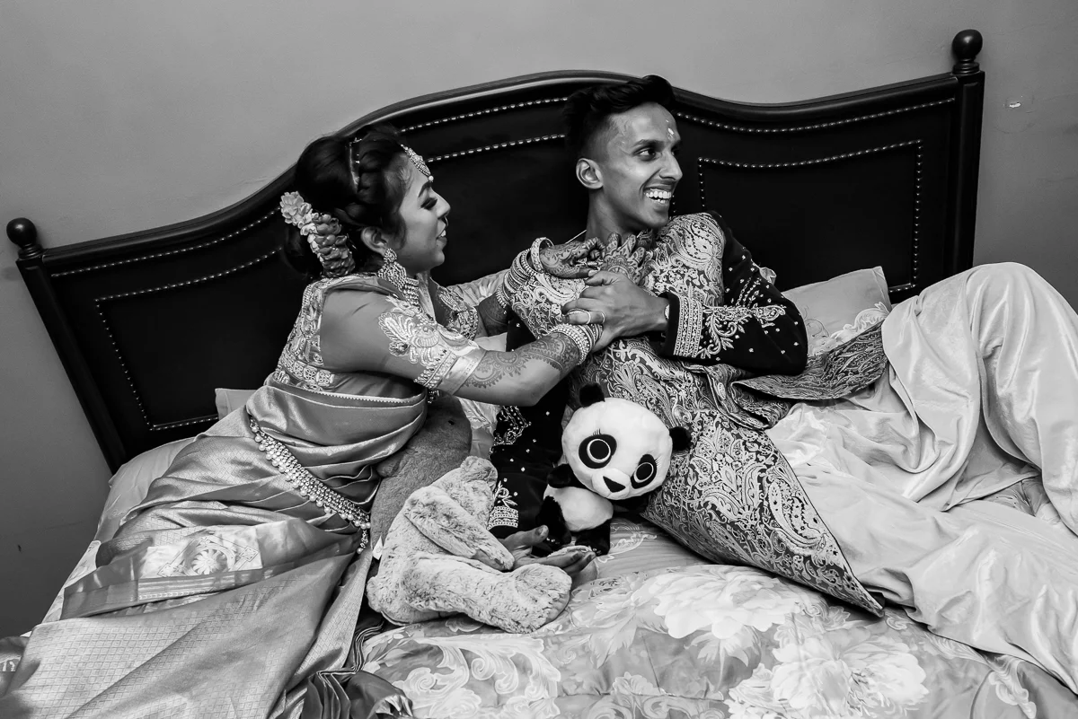 Suria & Vinodhini photograph by Jacob's Artography