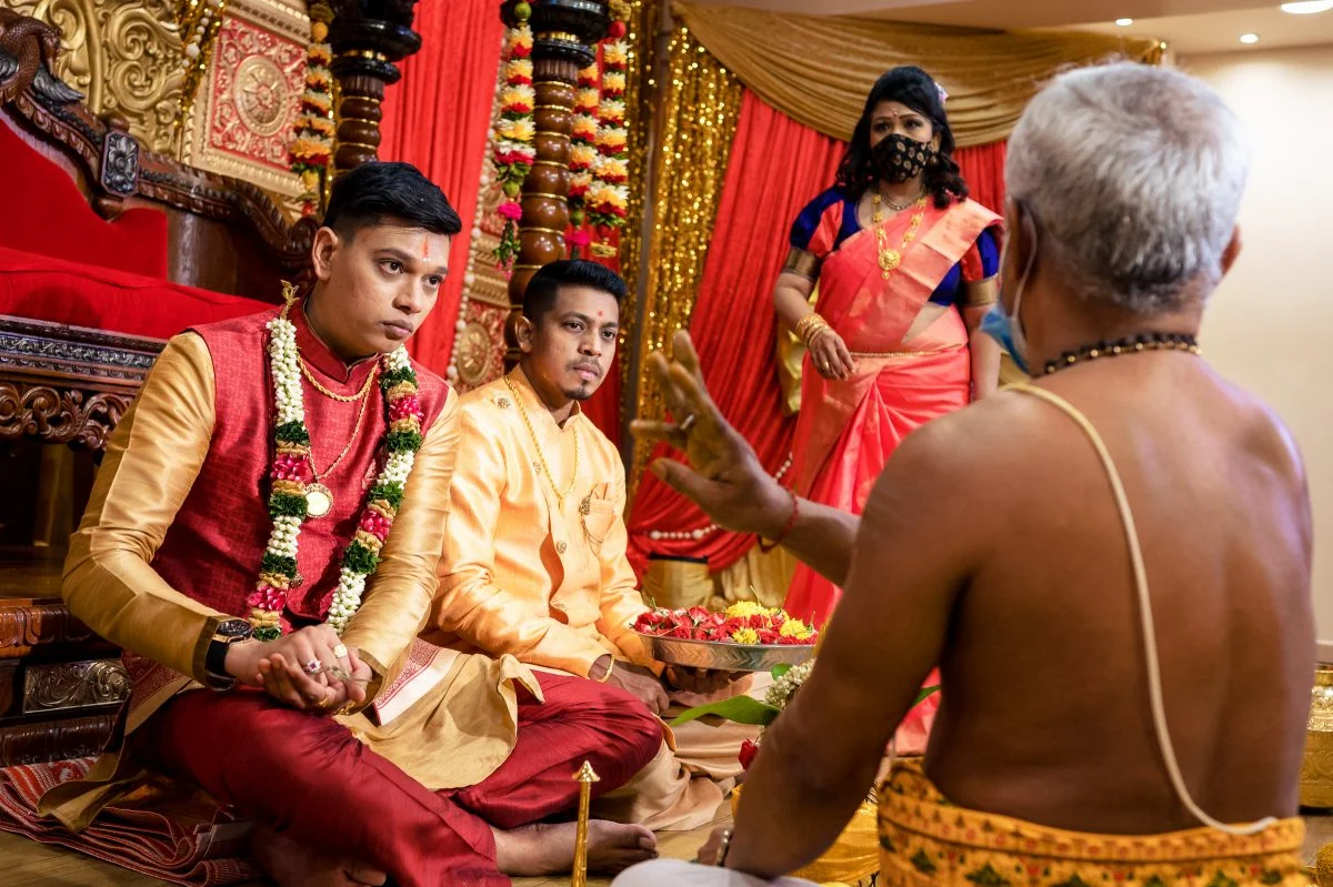 Chandresh & Maha photograph by Jacob's Artography
