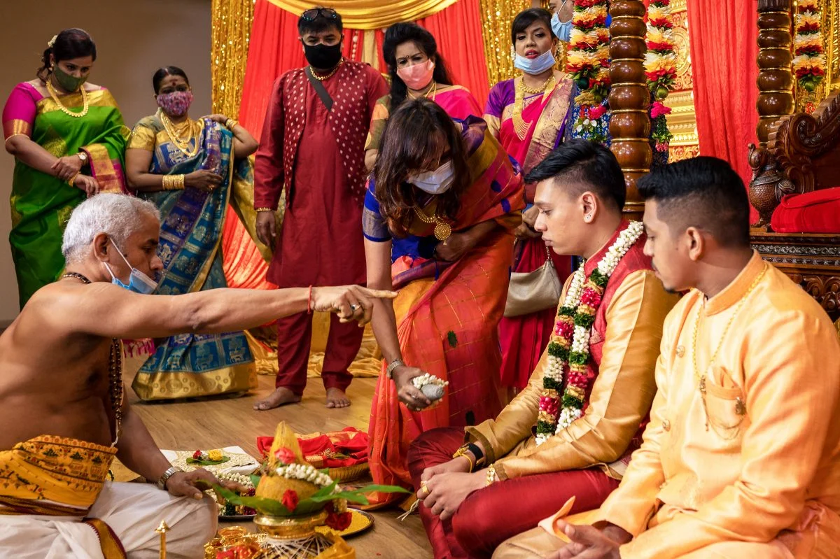 Chandresh & Maha photograph by Jacob's Artography