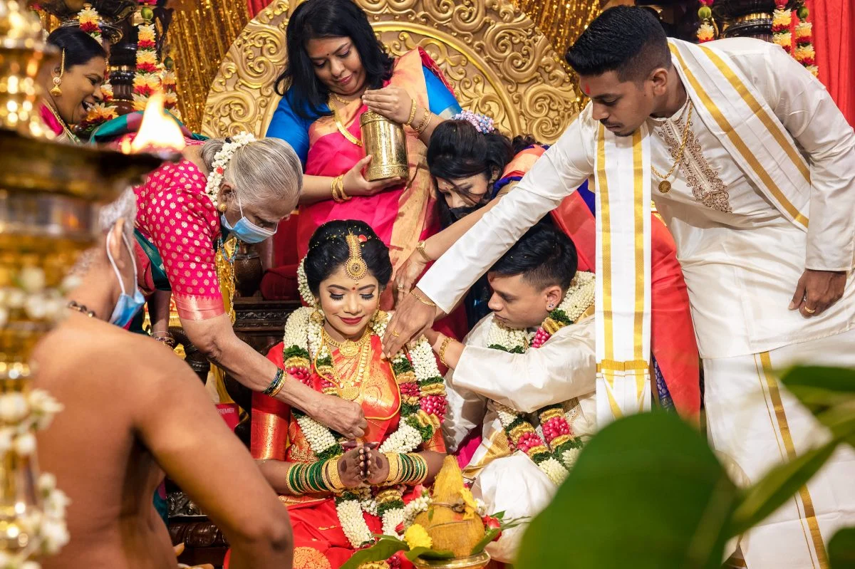 Chandresh & Maha photograph by Jacob's Artography
