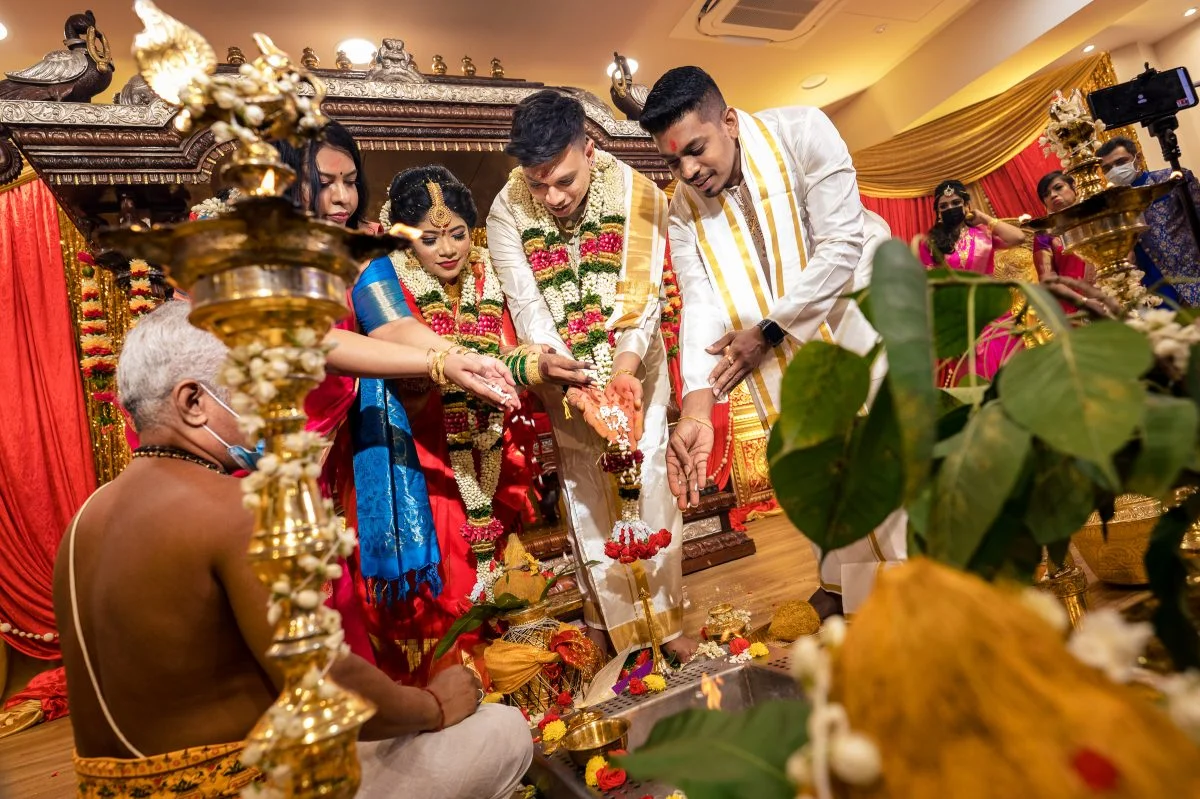 Chandresh & Maha photograph by Jacob's Artography