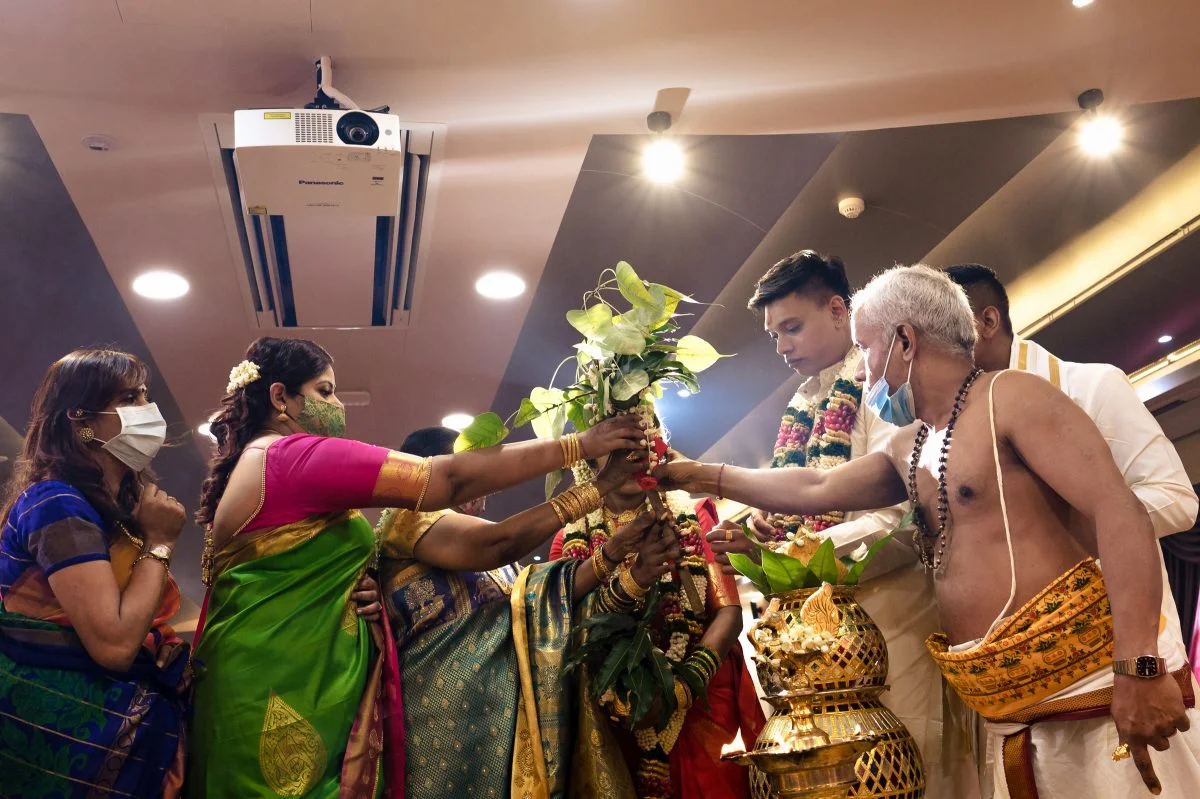Chandresh & Maha photograph by Jacob's Artography