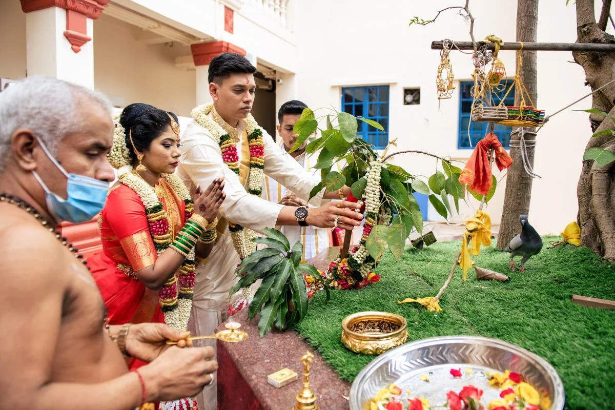 Chandresh & Maha photograph by Jacob's Artography