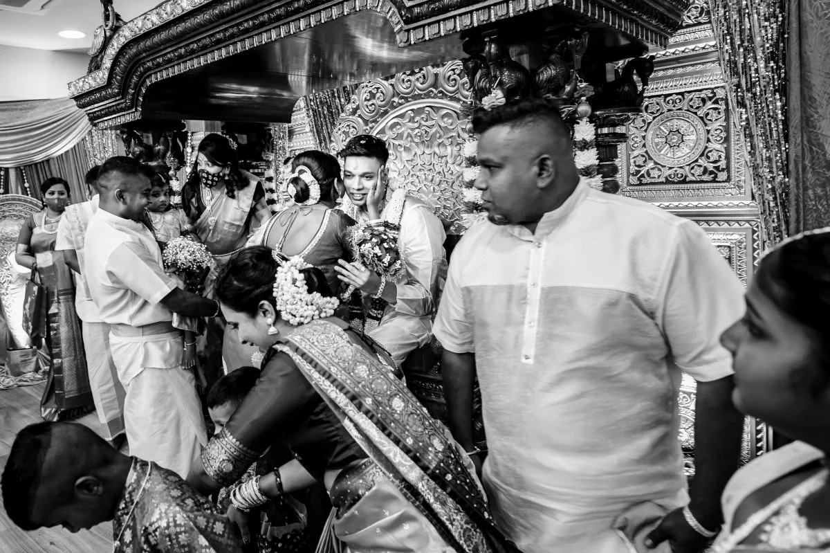 Chandresh & Maha photograph by Jacob's Artography