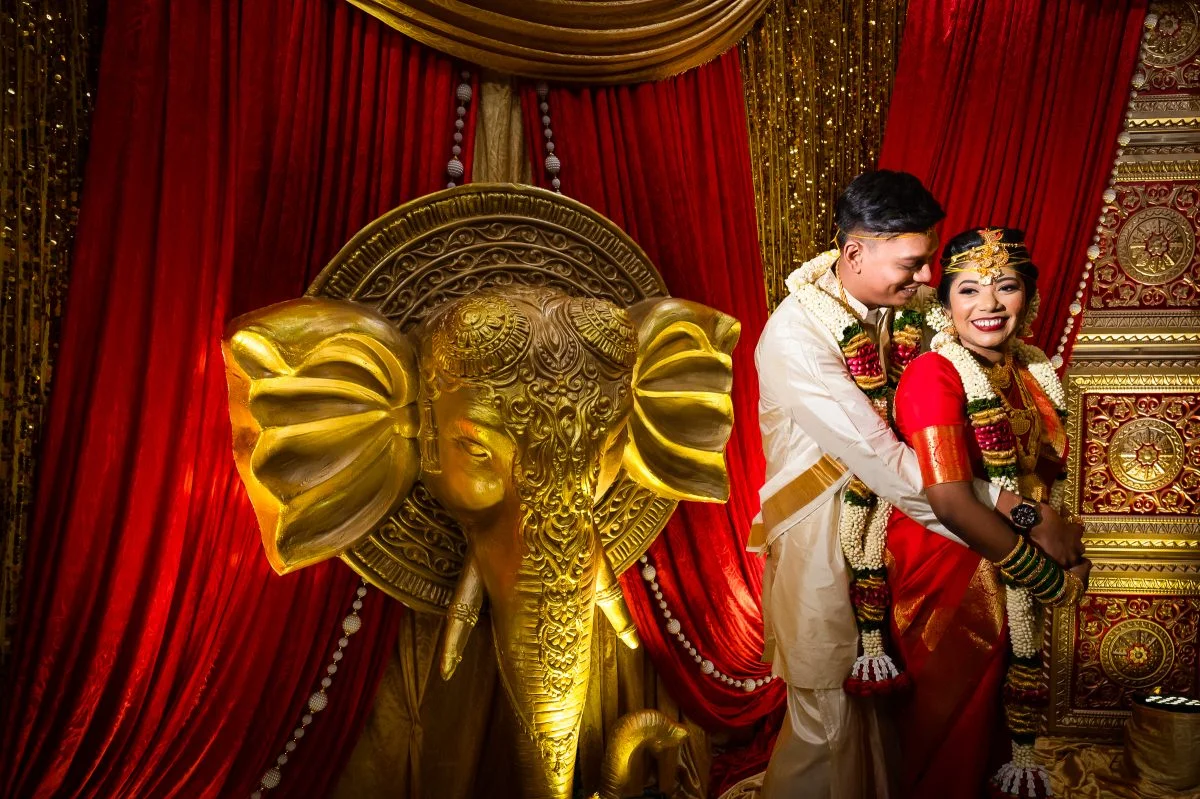 Chandresh & Maha photograph by Jacob's Artography