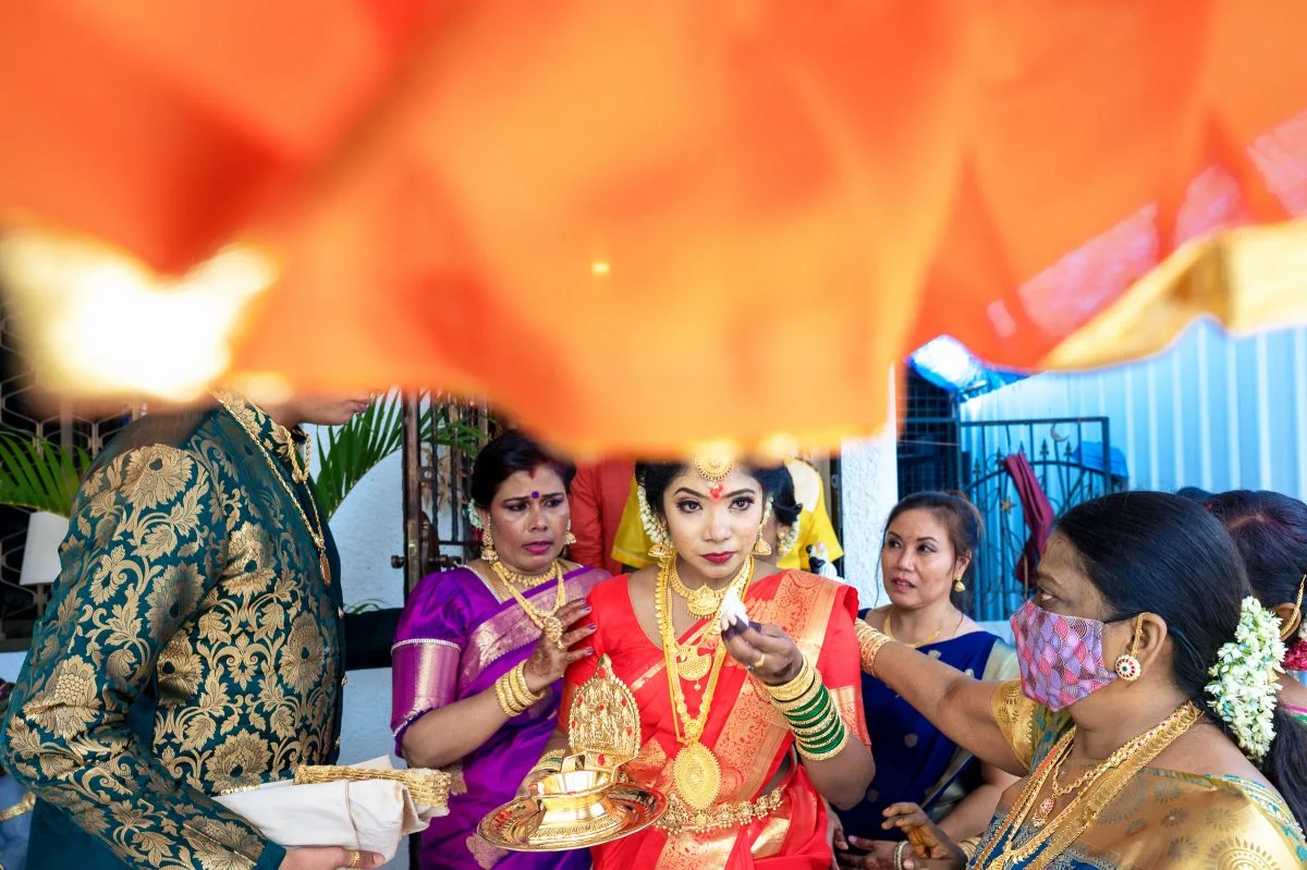 Chandresh & Maha photograph by Jacob's Artography