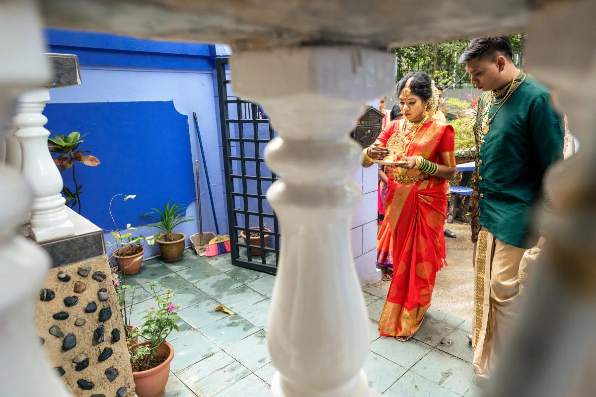 Chandresh & Maha photograph by Jacob's Artography