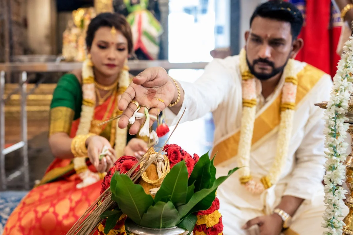 Naren & Revathi photograph by Jacob's Artography