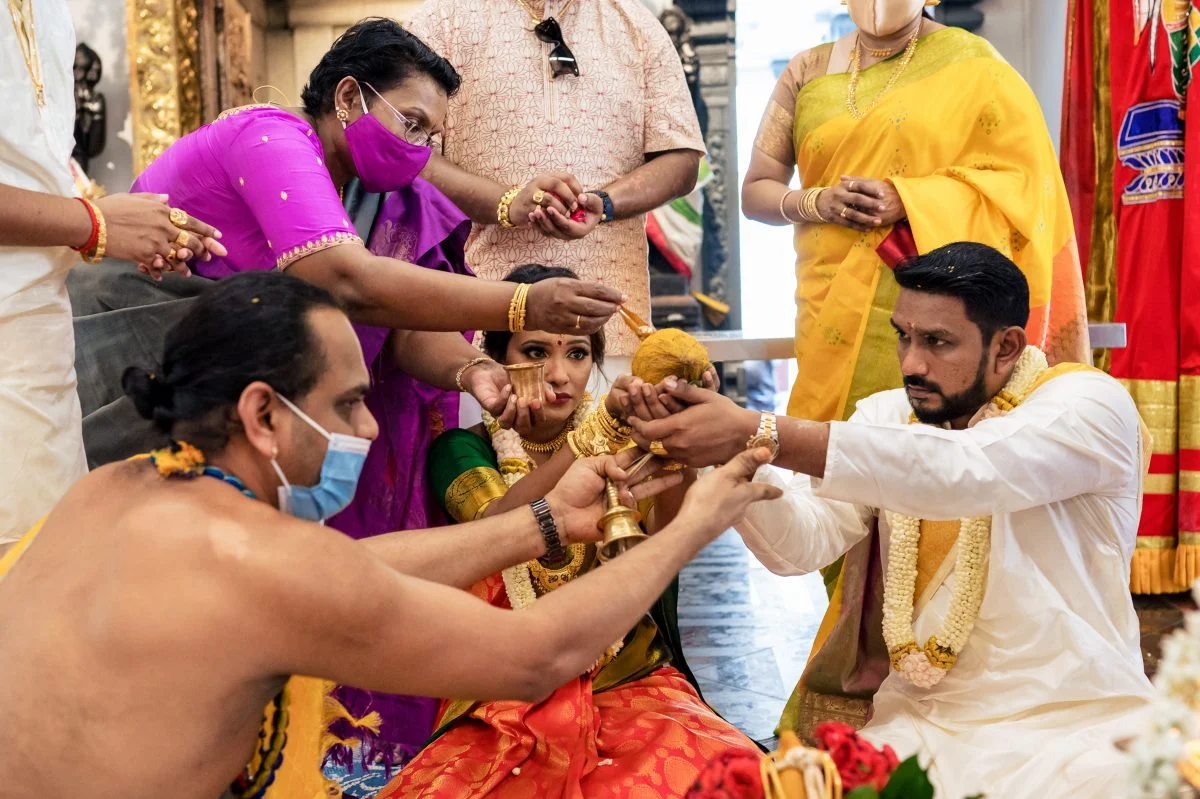 Naren & Revathi photograph by Jacob's Artography
