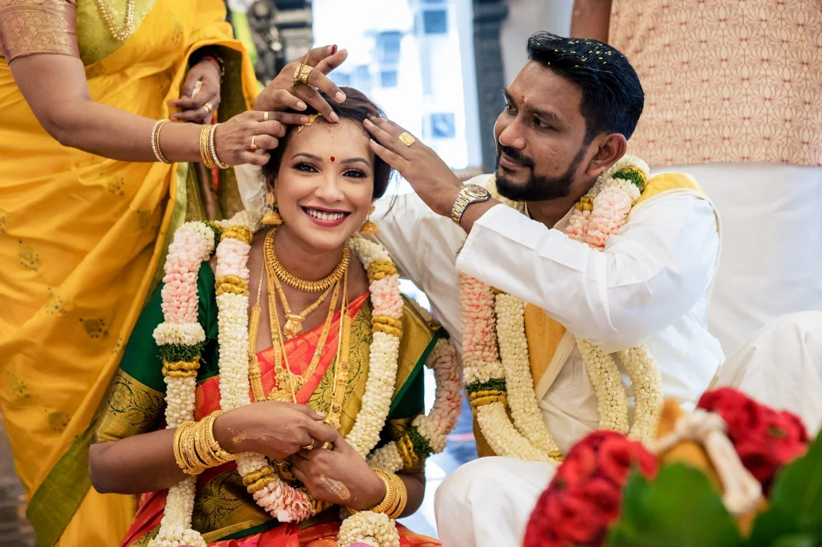 Naren & Revathi photograph by Jacob's Artography