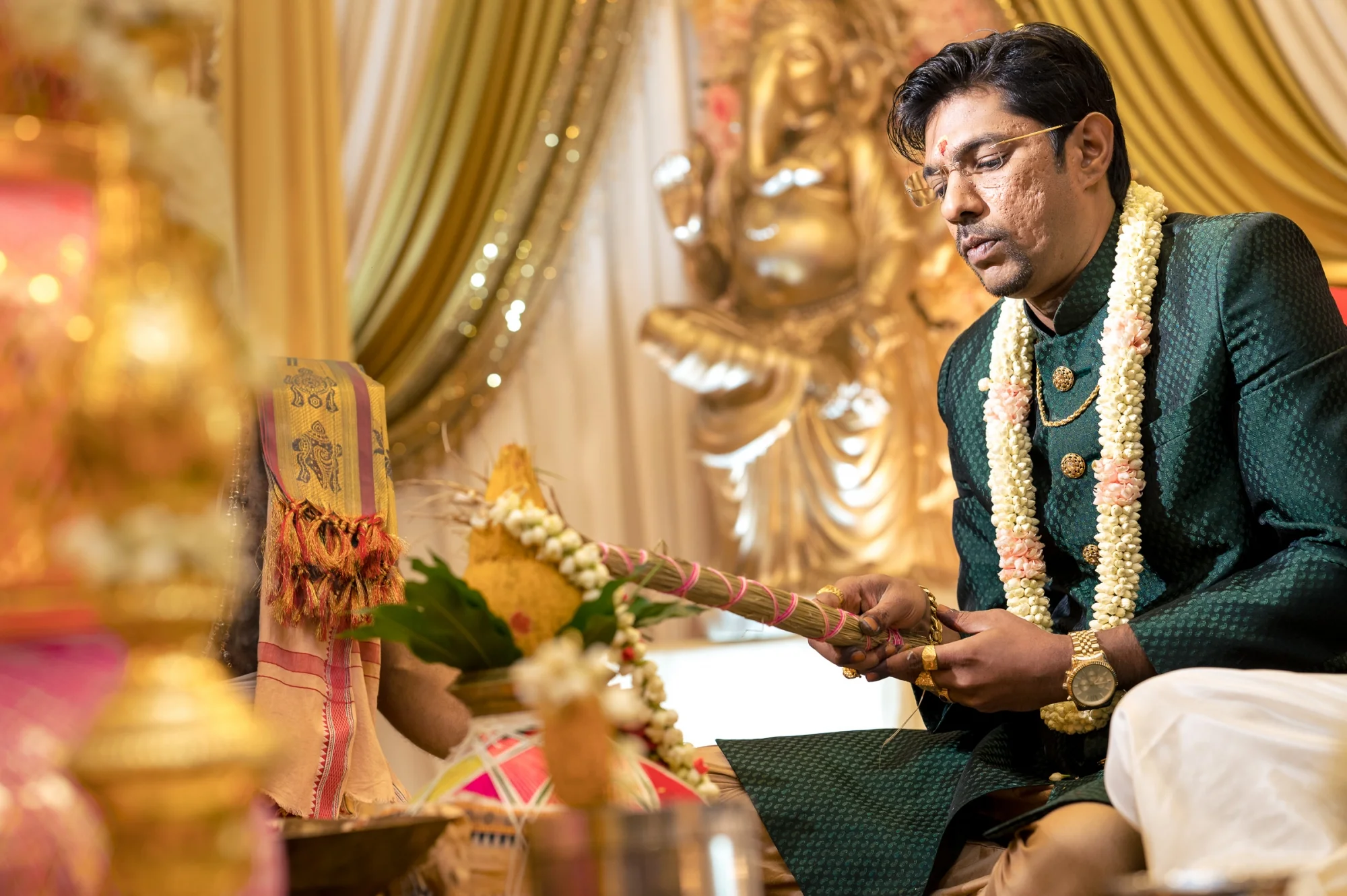 Pugal & Priya photograph by Jacob's Artography