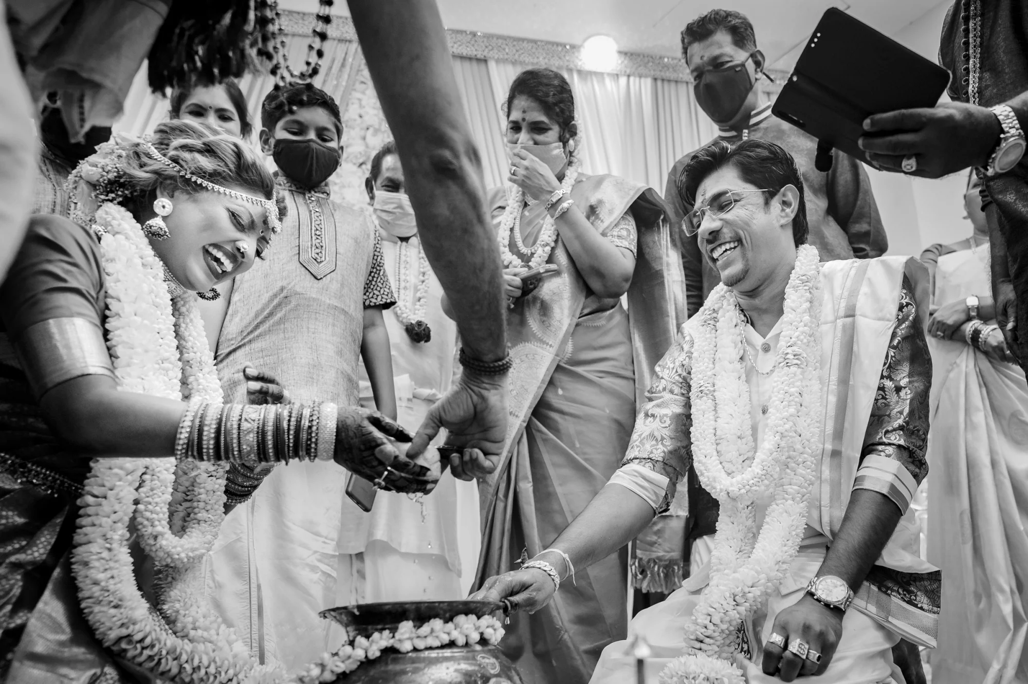 Pugal & Priya photograph by Jacob's Artography