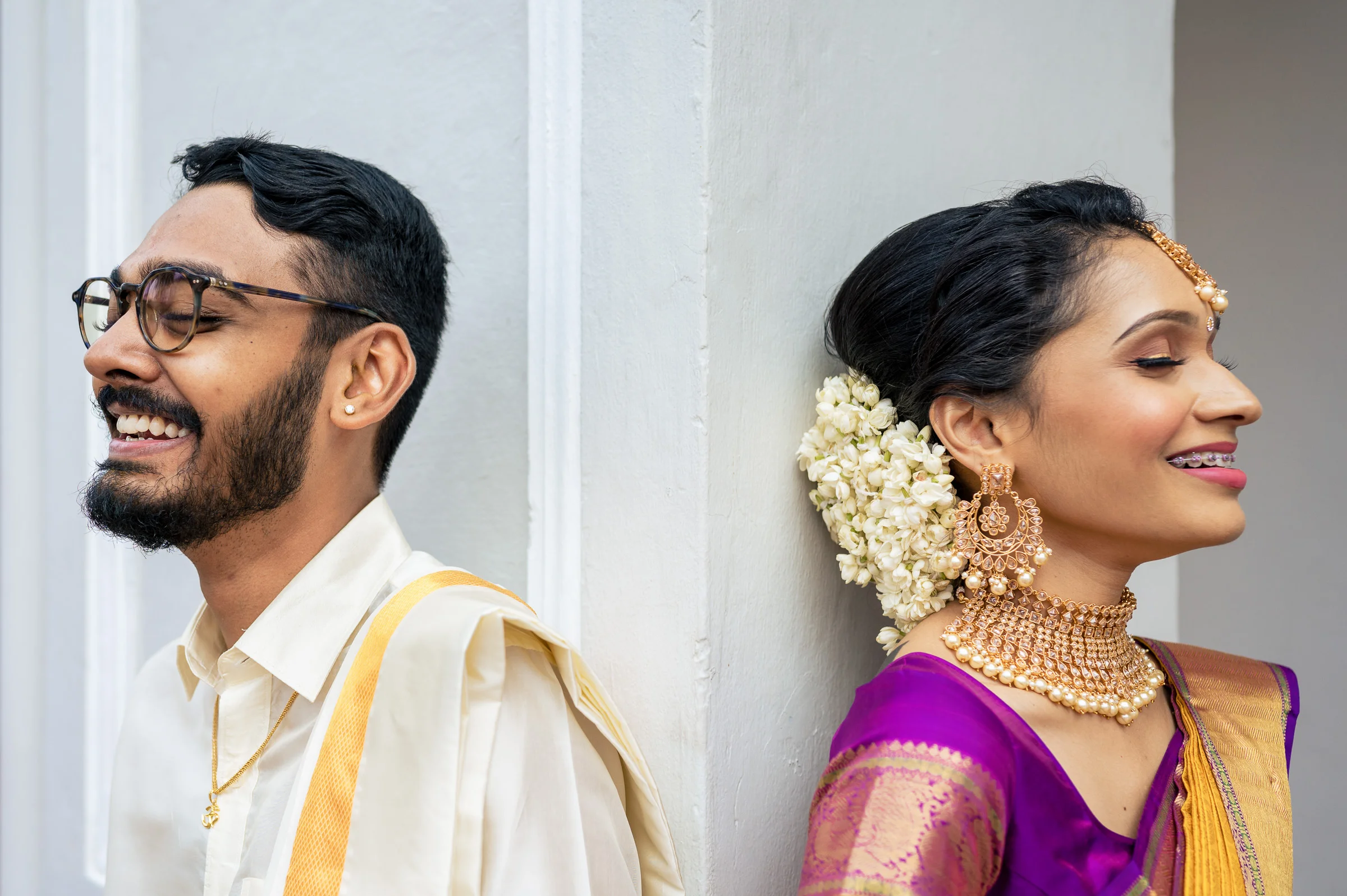 Ambarish & Divia photograph by Jacob's Artography