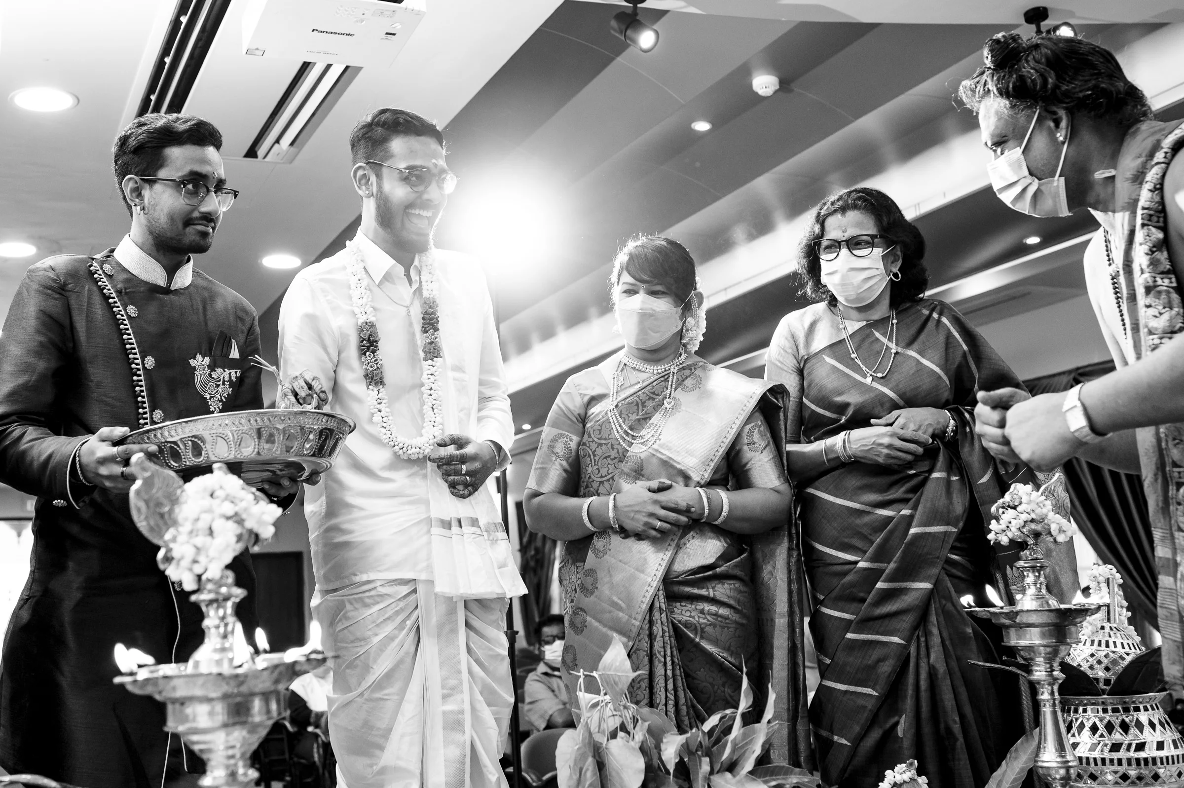 Ambarish & Divia photograph by Jacob's Artography