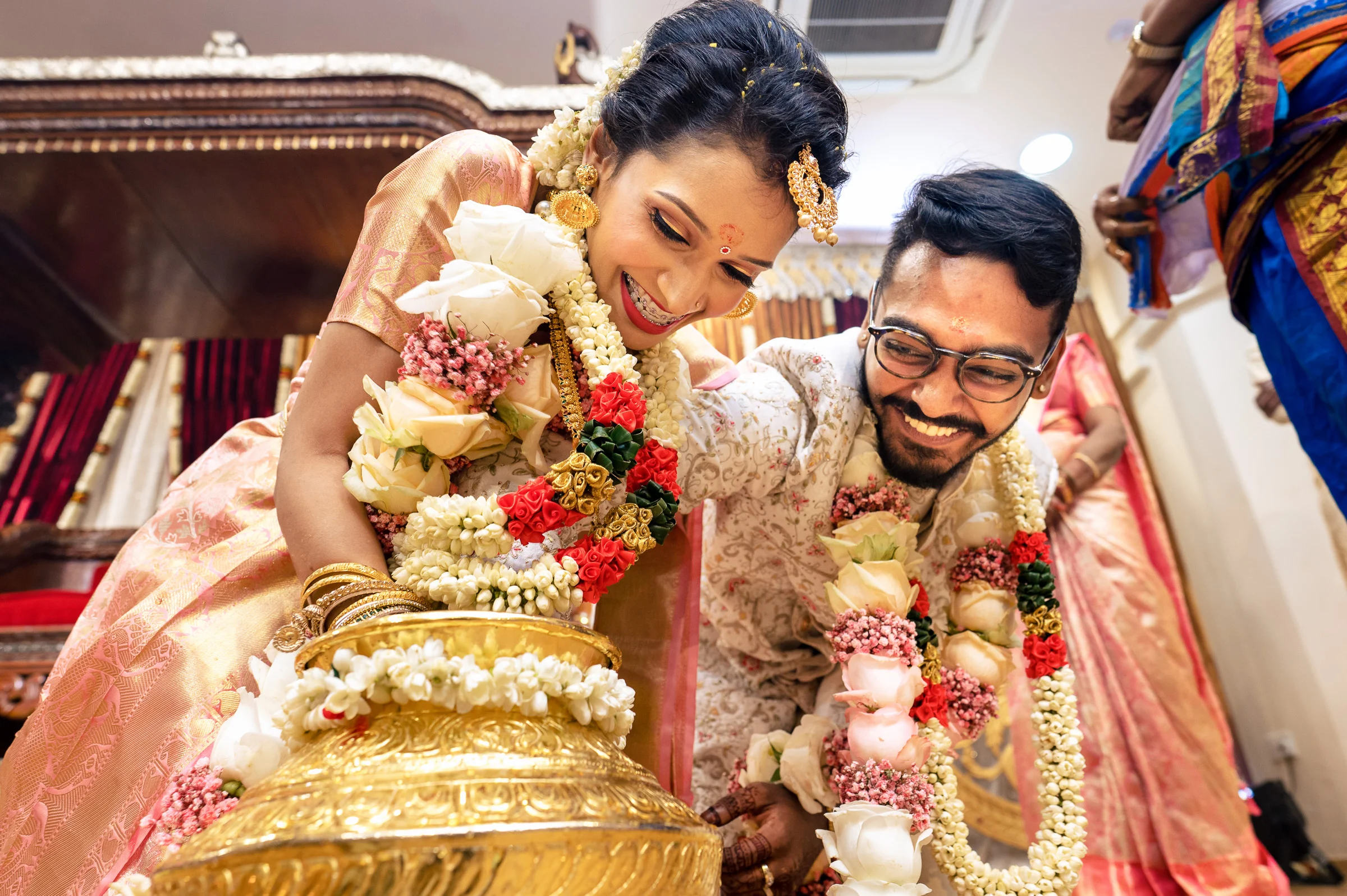 Ambarish & Divia photograph by Jacob's Artography