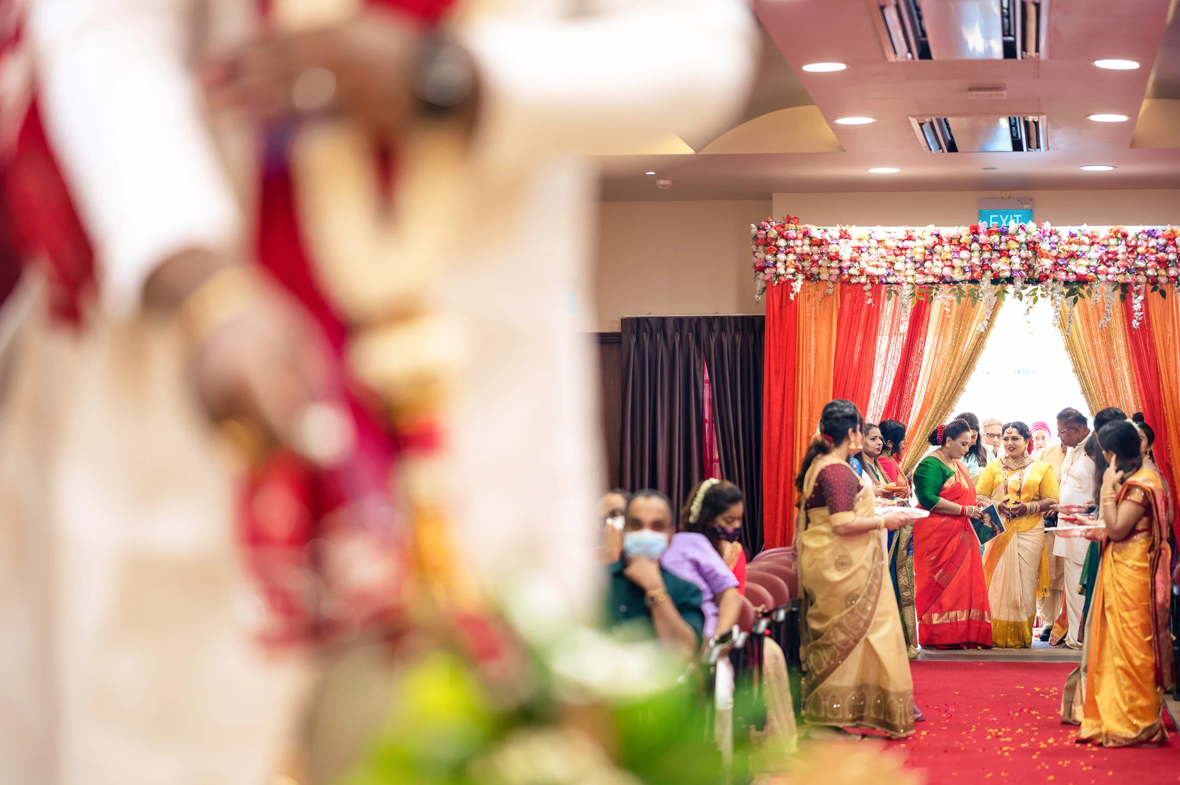 Aravind & Sharanyah photograph by Jacob's Artography