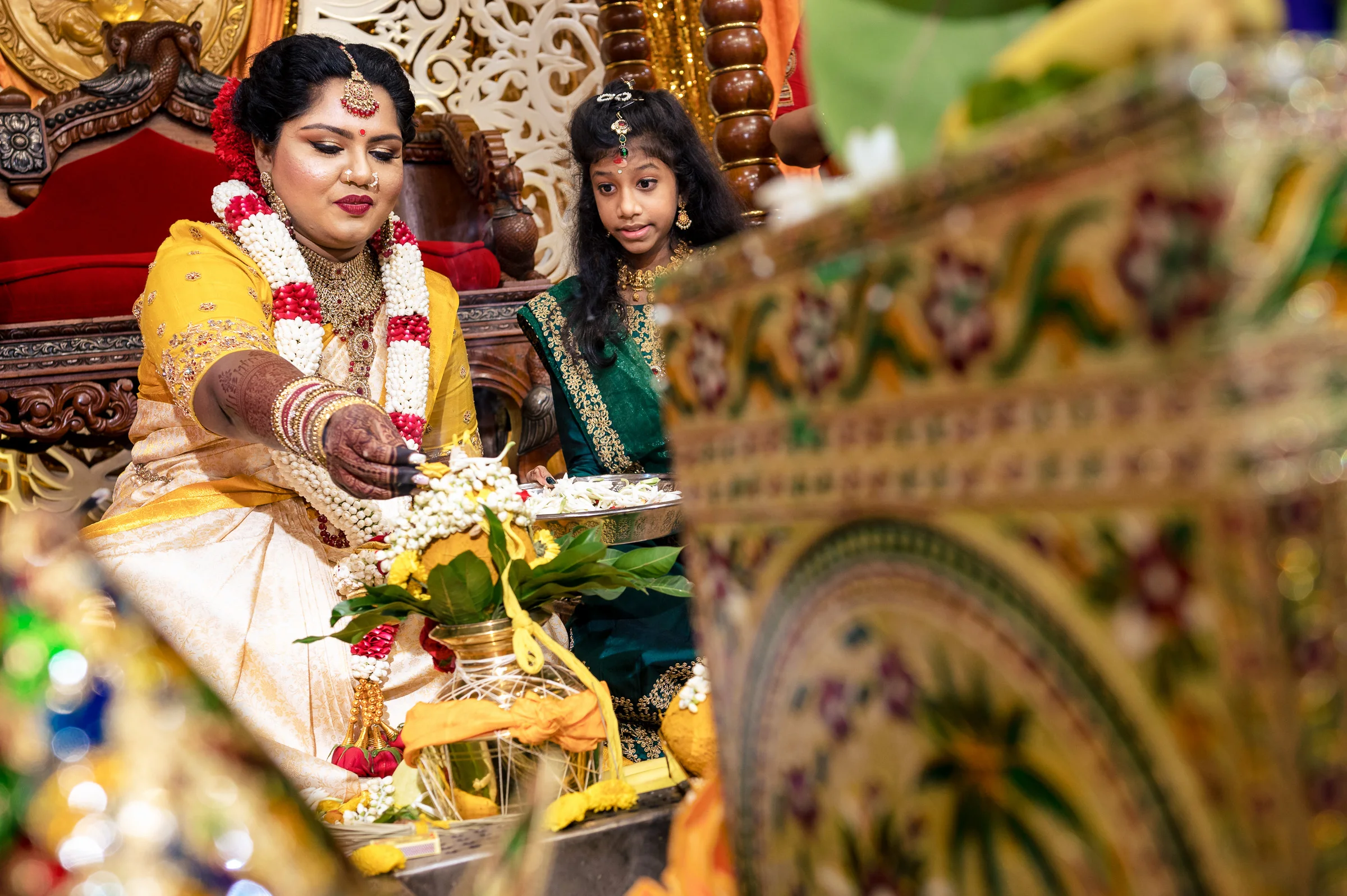 Aravind & Sharanyah photograph by Jacob's Artography