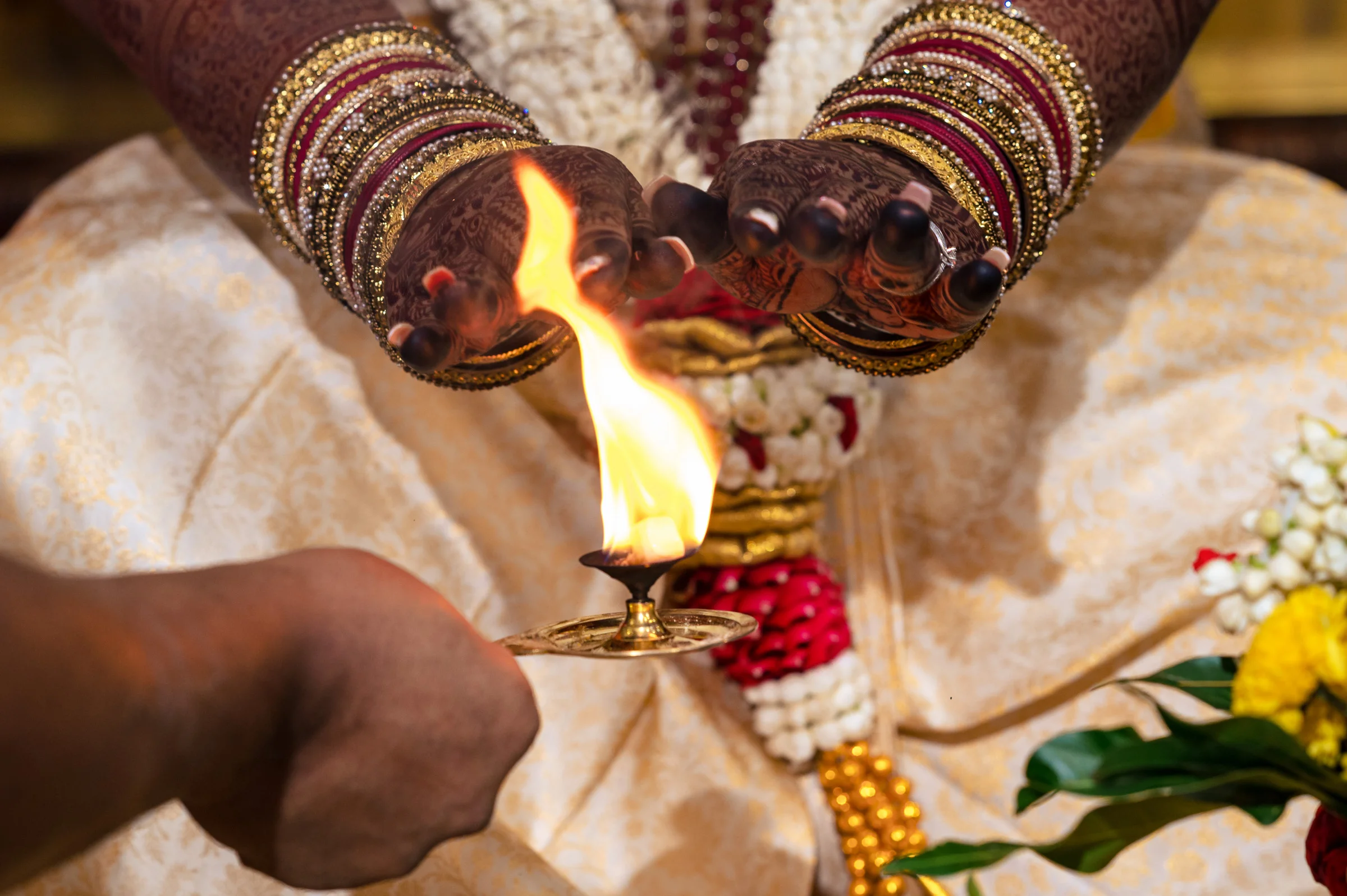 Aravind & Sharanyah photograph by Jacob's Artography