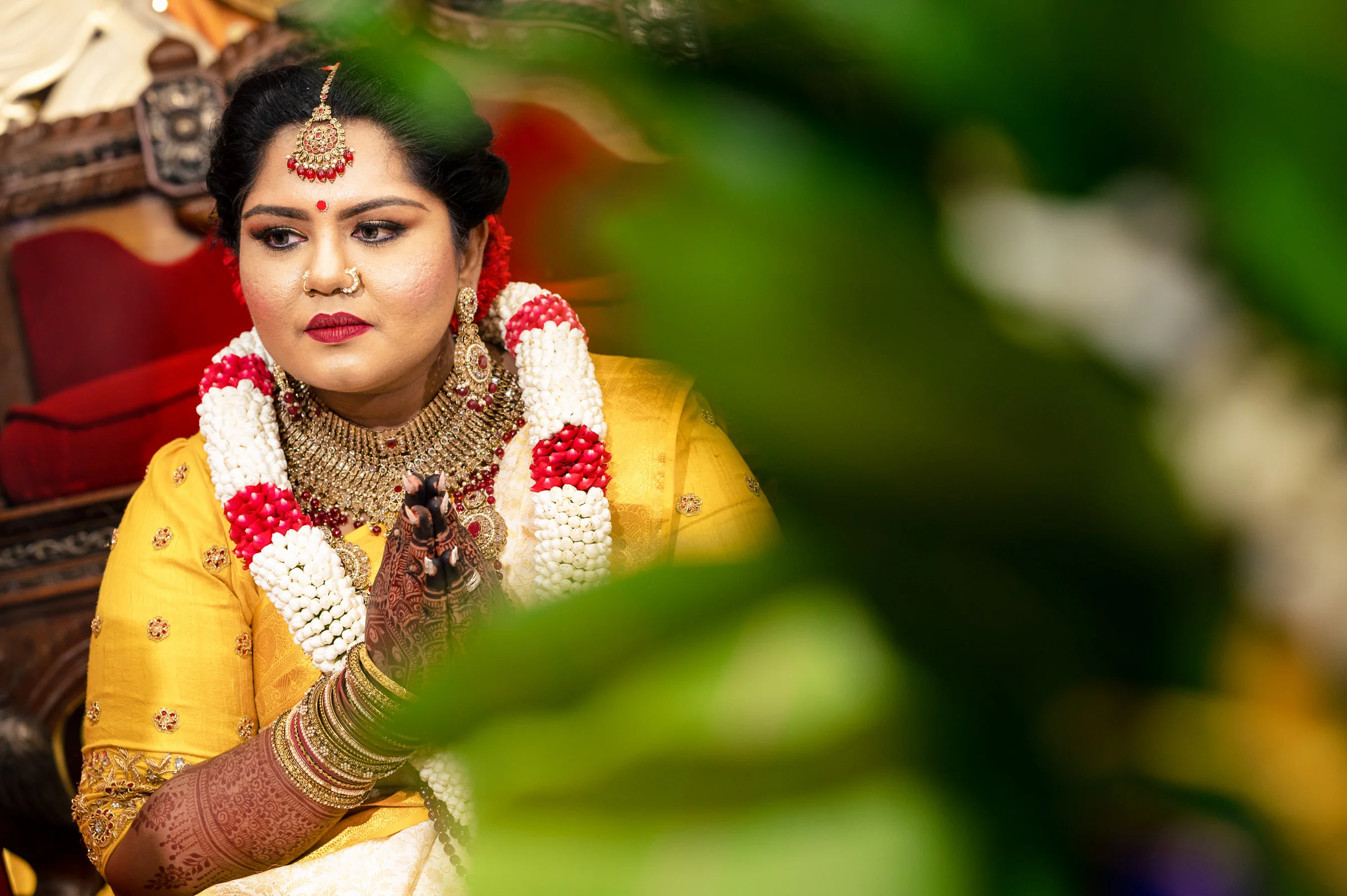 Aravind & Sharanyah photograph by Jacob's Artography