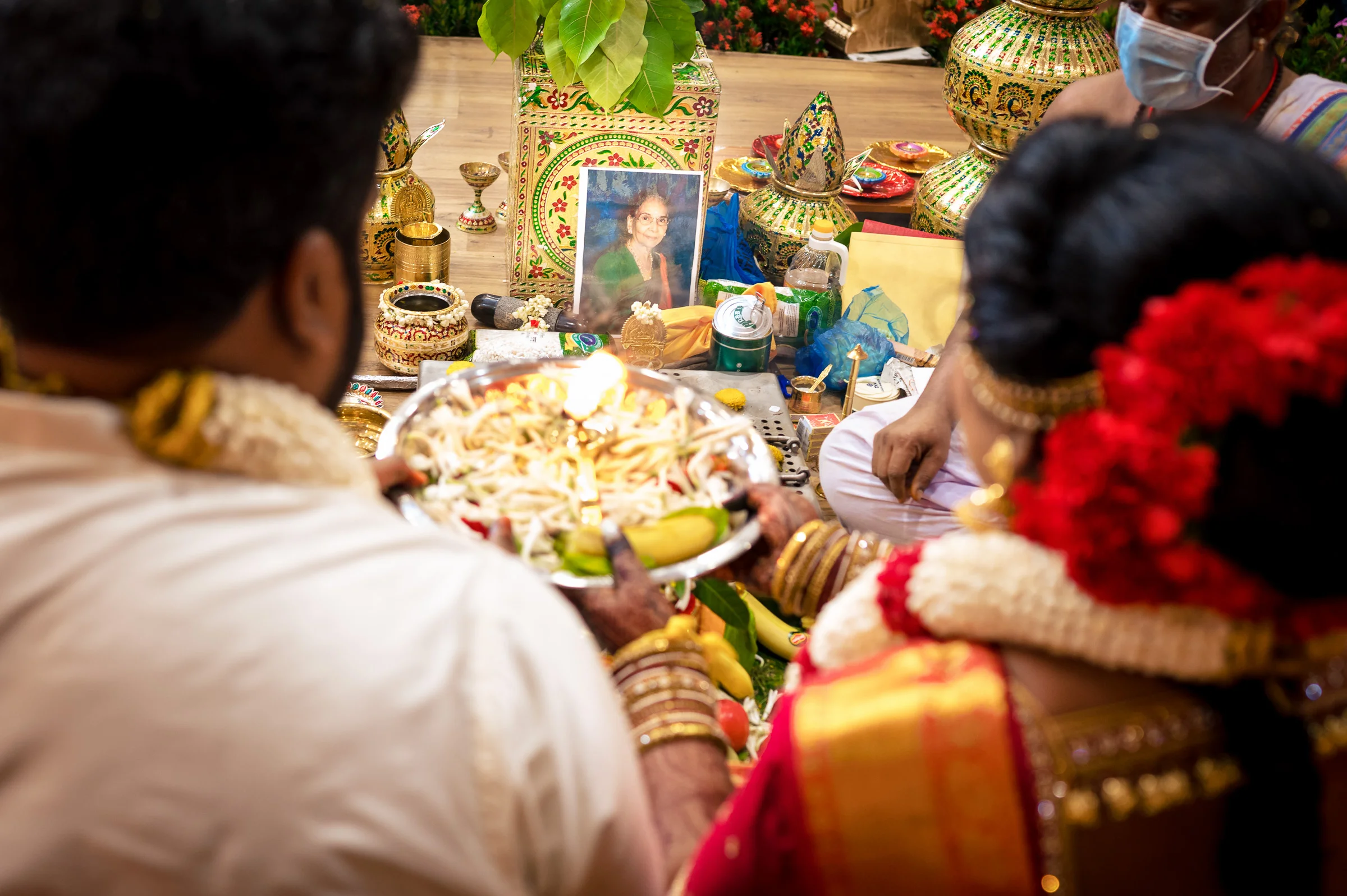 Aravind & Sharanyah photograph by Jacob's Artography