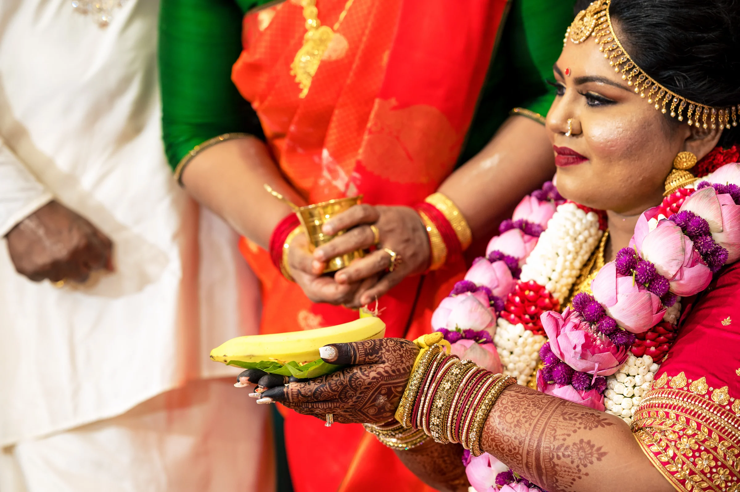 Aravind & Sharanyah photograph by Jacob's Artography