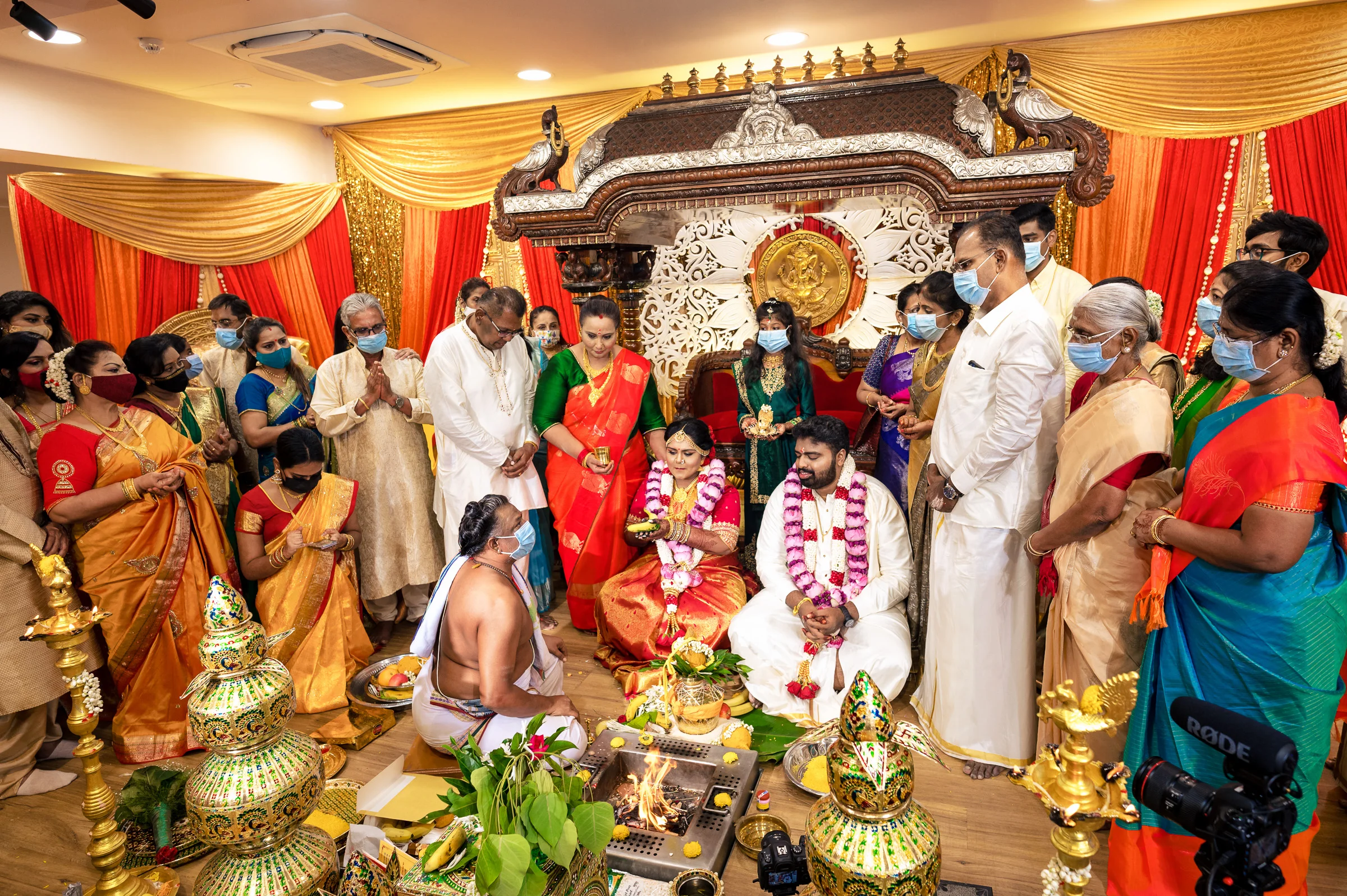 Aravind & Sharanyah photograph by Jacob's Artography