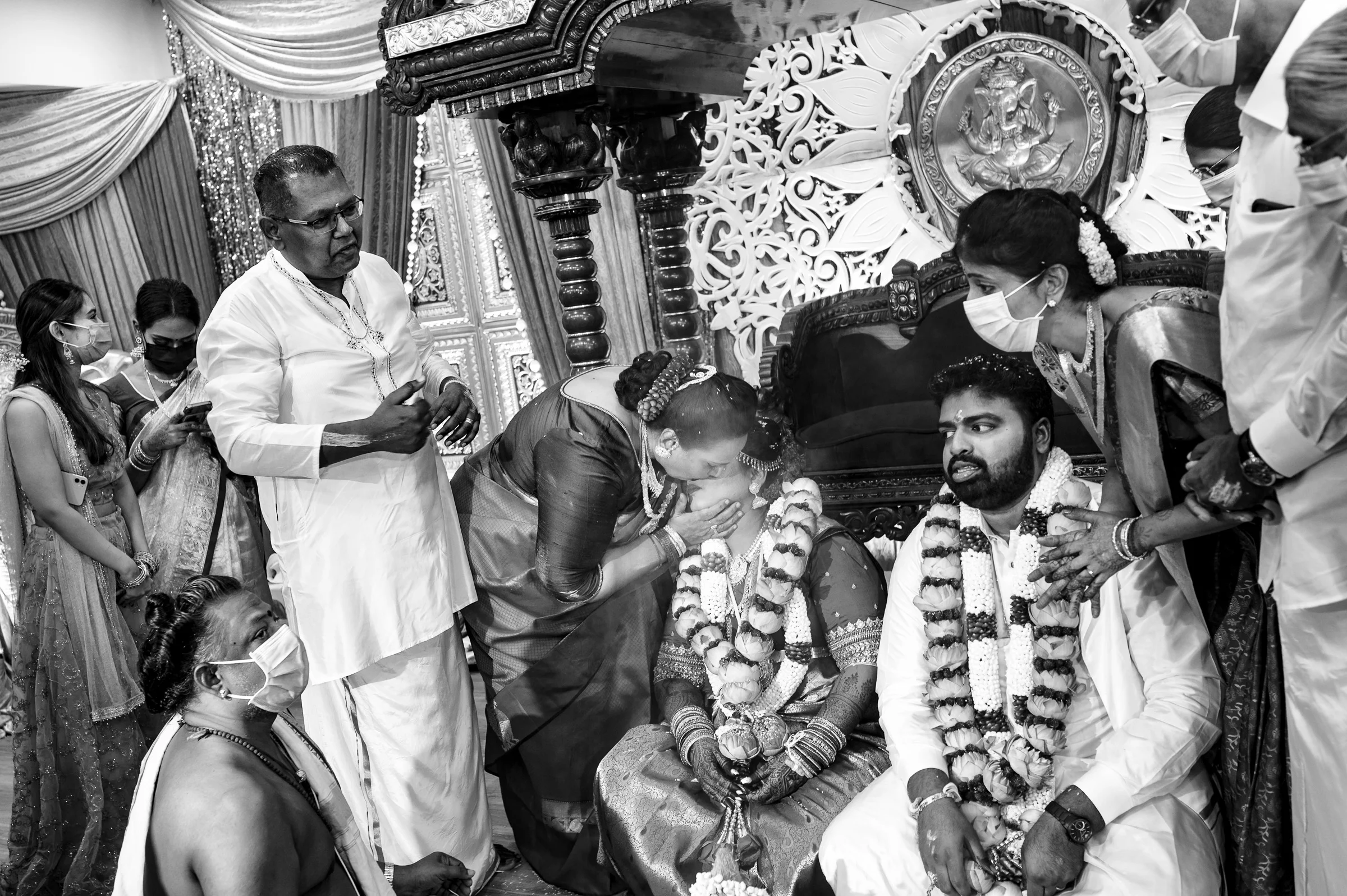 Aravind & Sharanyah photograph by Jacob's Artography