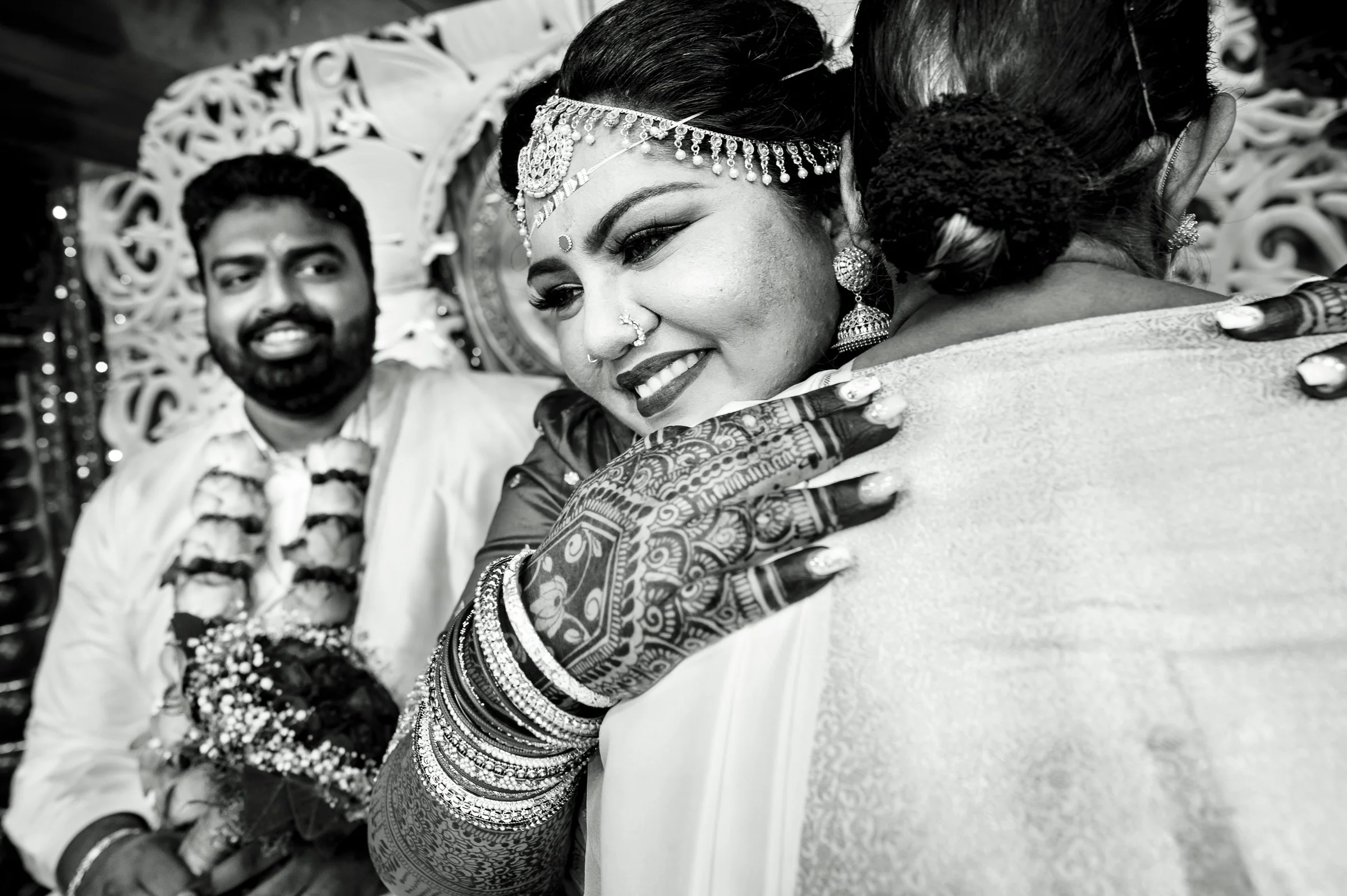 Aravind & Sharanyah photograph by Jacob's Artography