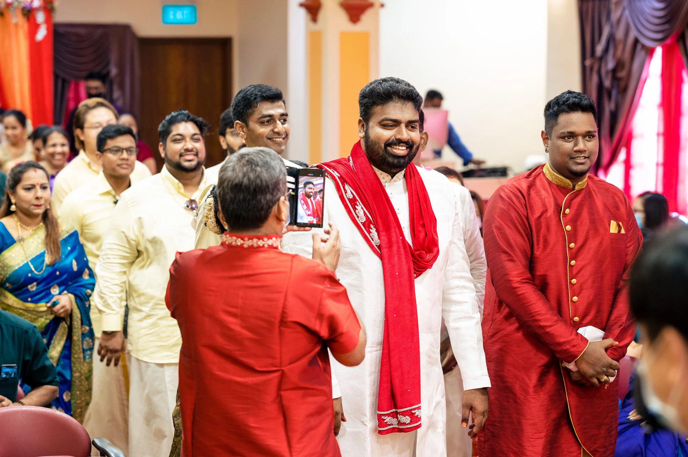 Aravind & Sharanyah photograph by Jacob's Artography