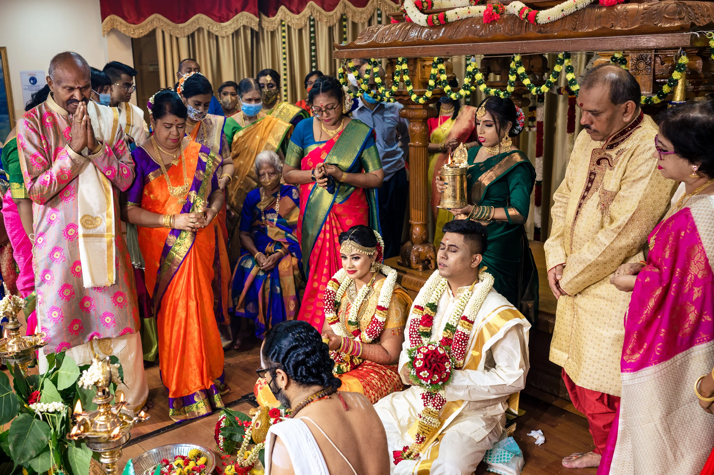 Surendran & Sangeetha photograph by Jacob's Artography