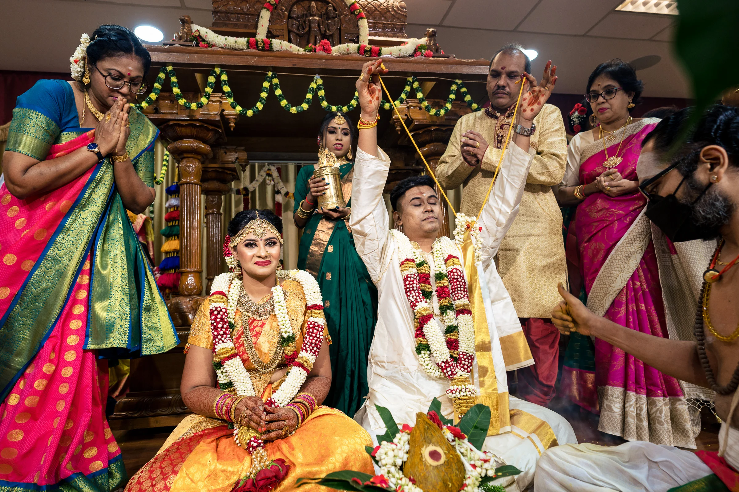 Surendran & Sangeetha photograph by Jacob's Artography