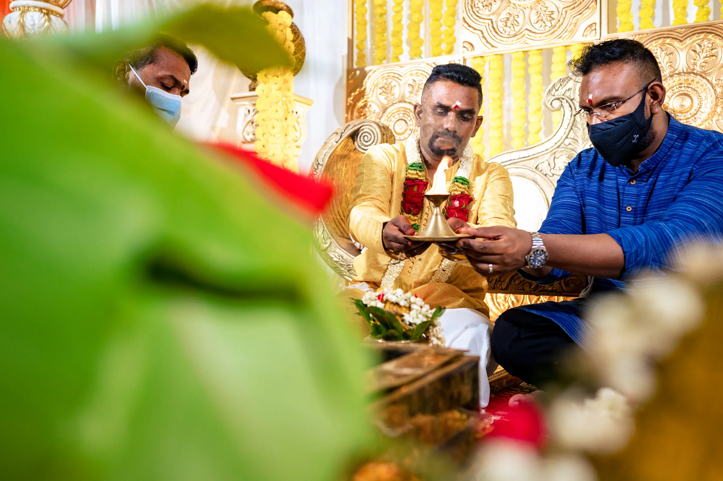 Saravanan & Bama photograph by Jacob's Artography