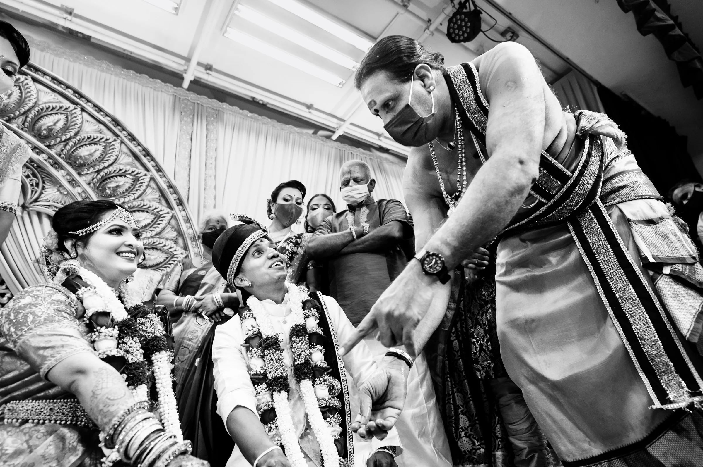 Tharaniraj & Seema photograph by Jacob's Artography