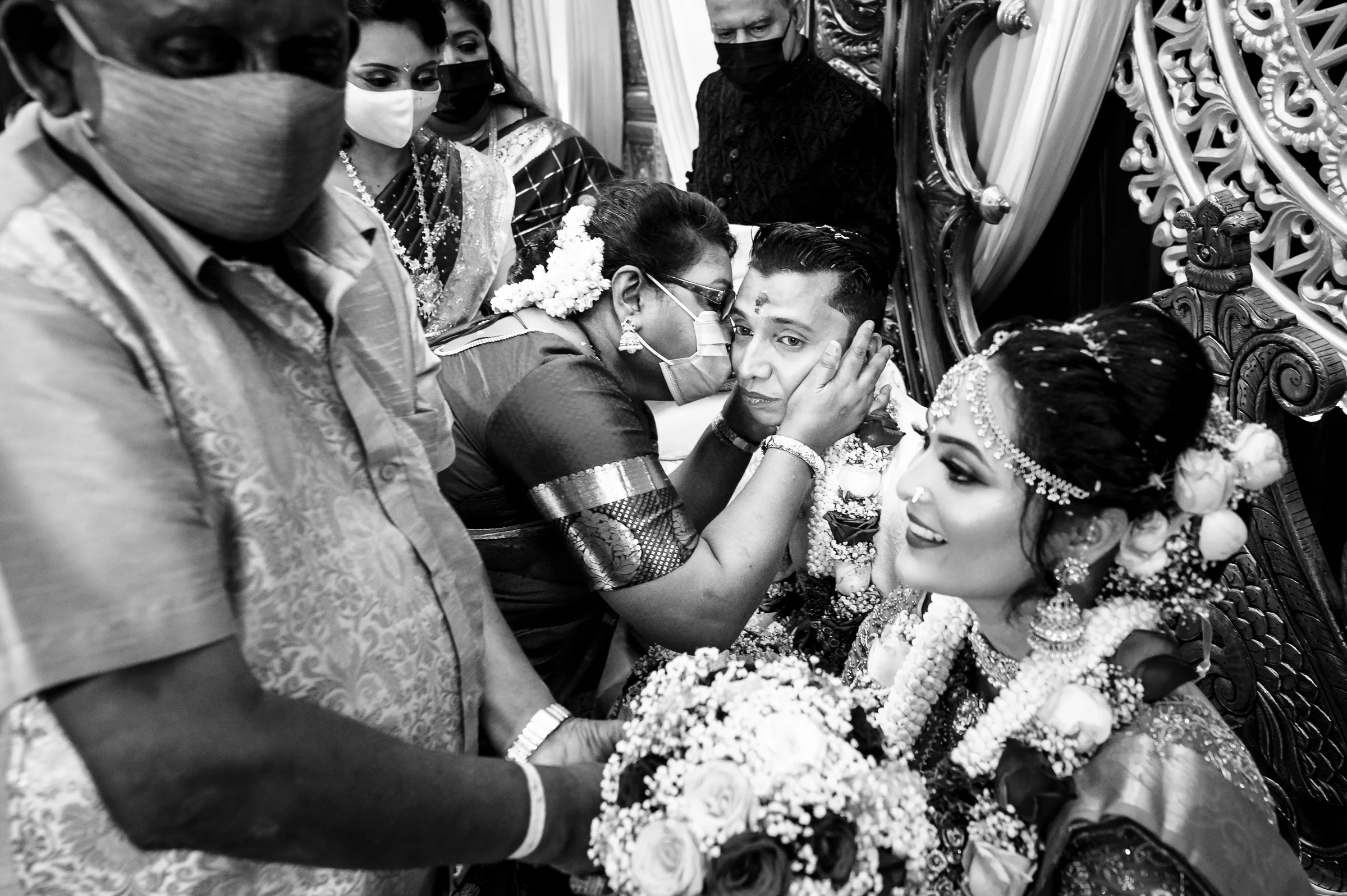 Tharaniraj & Seema photograph by Jacob's Artography