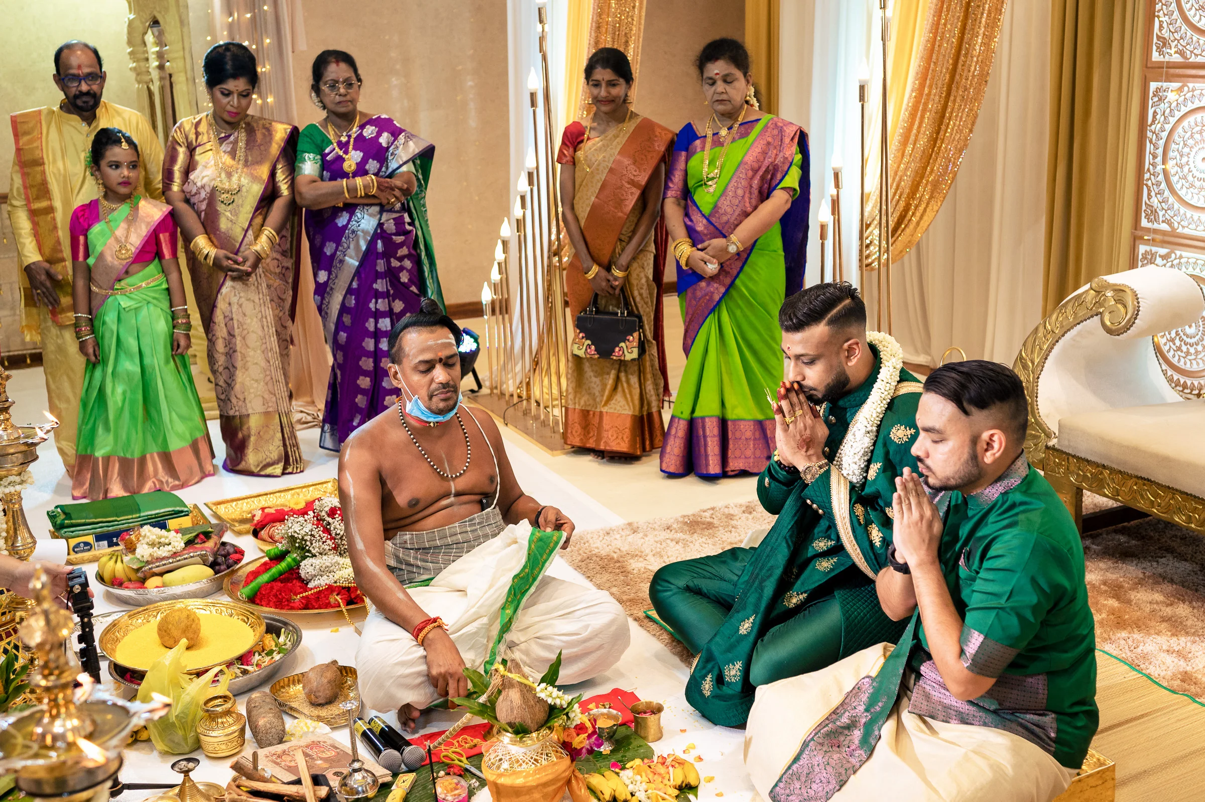 Thasvindran & Uma Devi photograph by Jacob's Artography
