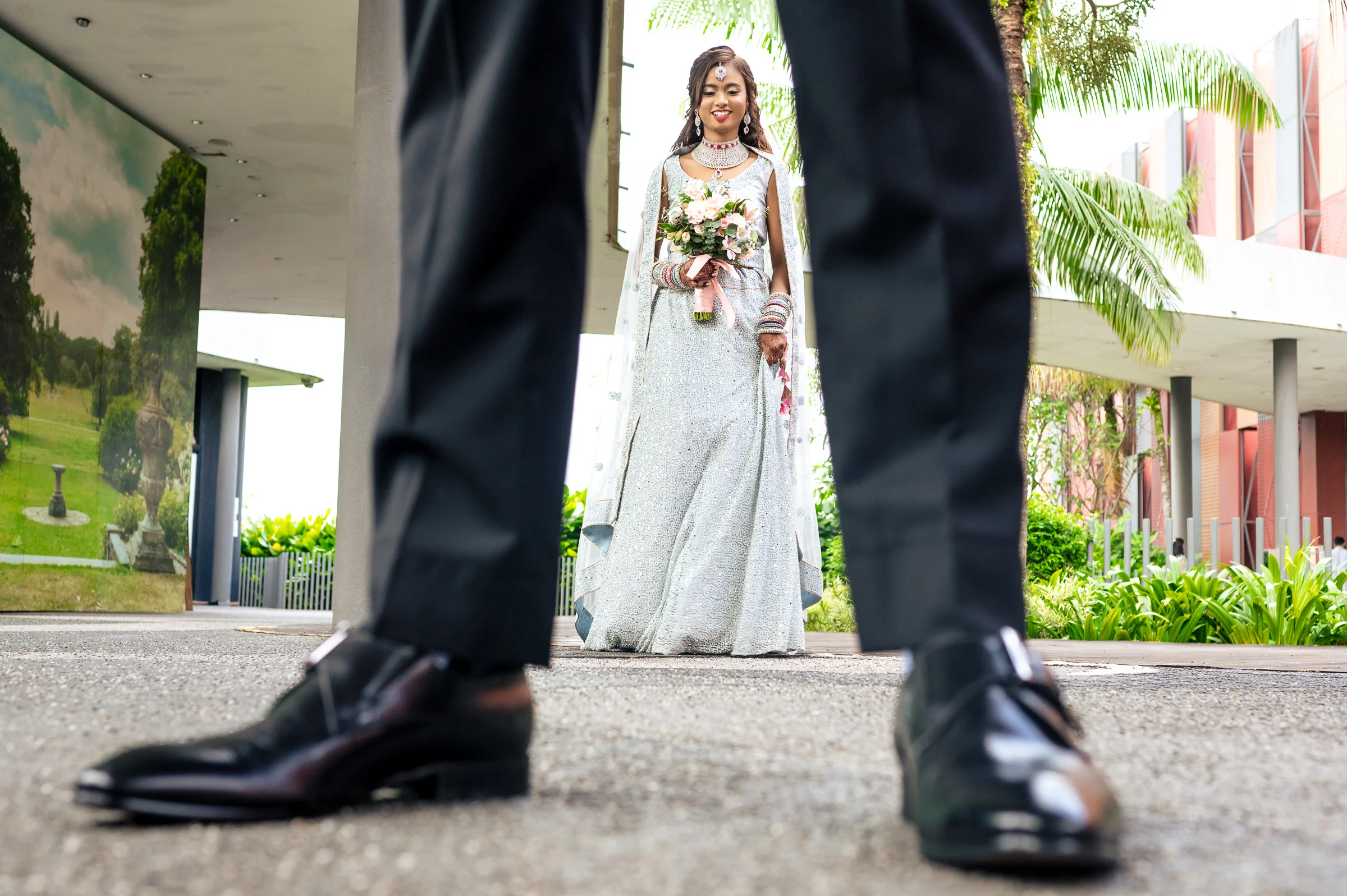 Abilash & Chitra photograph by Jacob's Artography