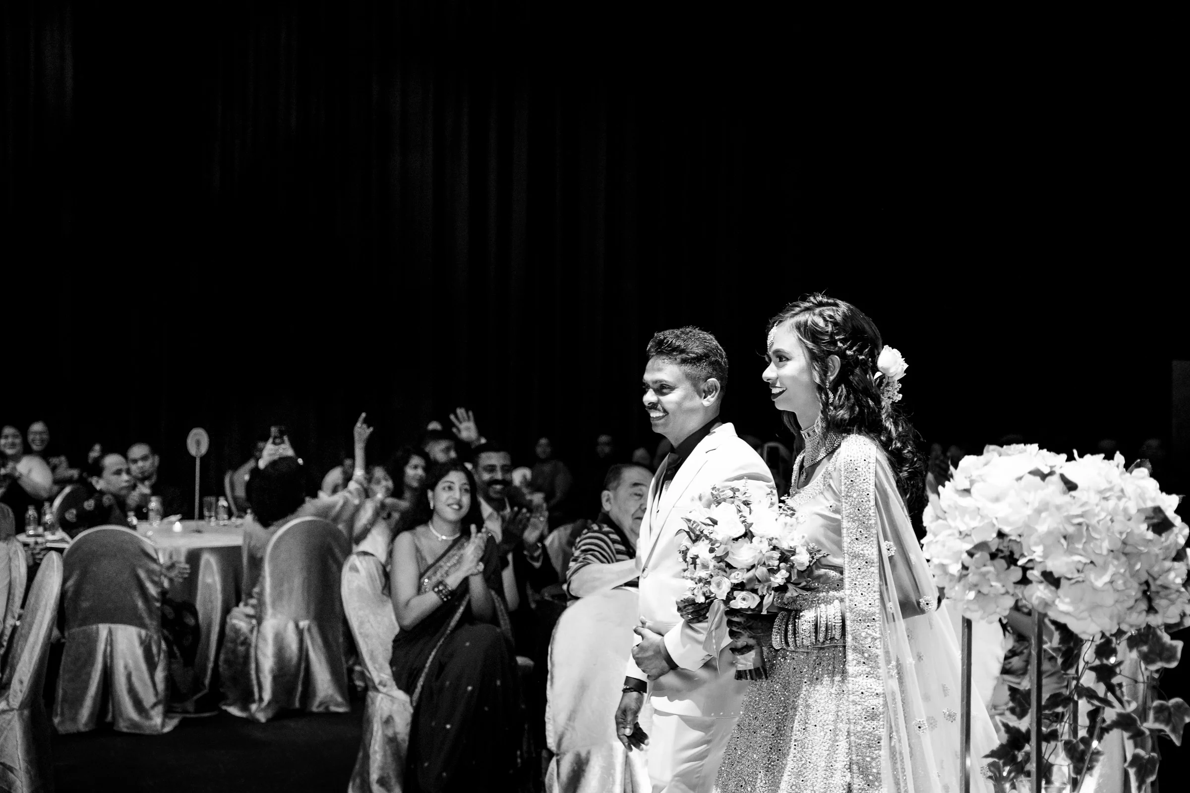 Abilash & Chitra photograph by Jacob's Artography