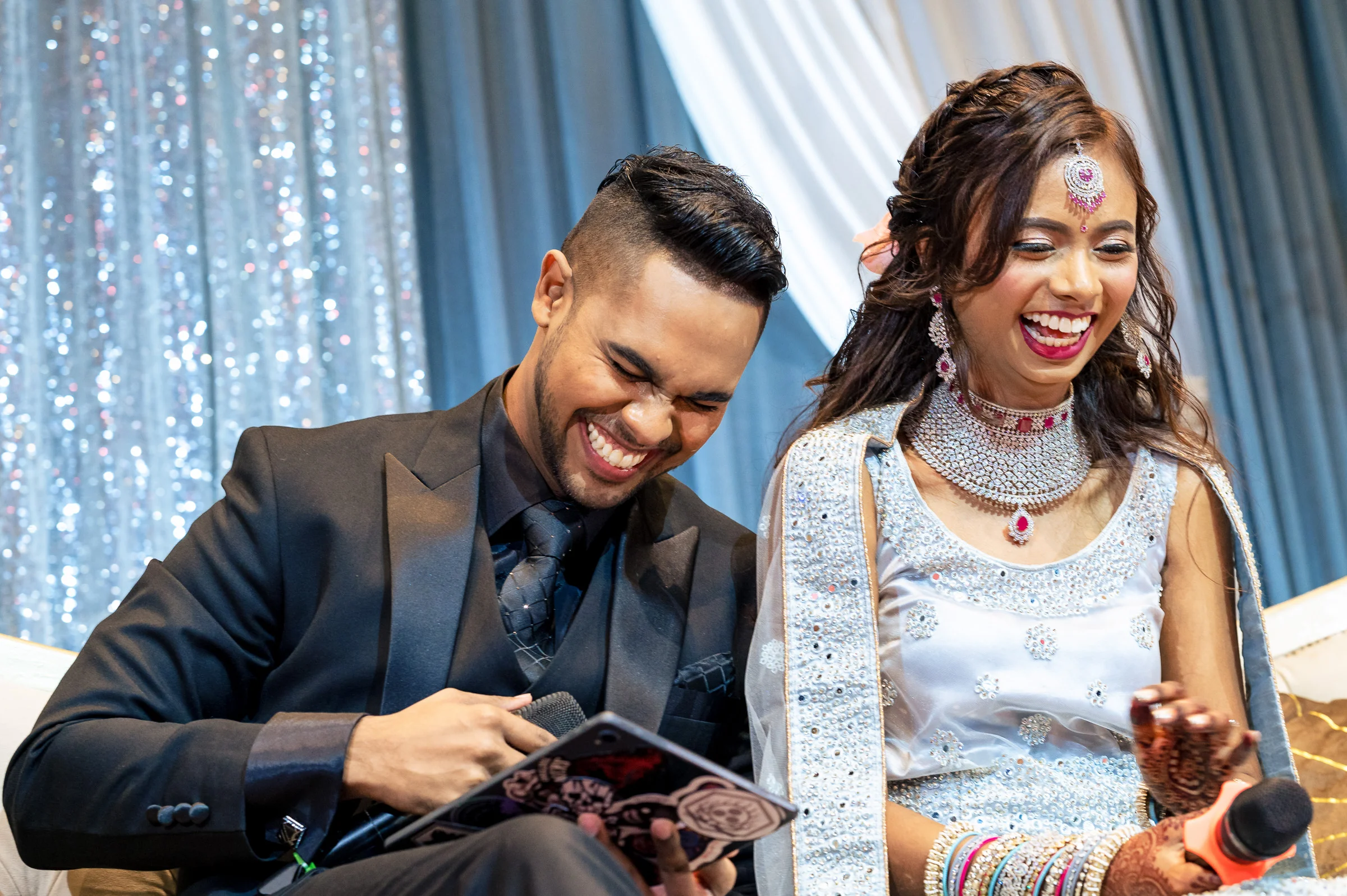 Abilash & Chitra photograph by Jacob's Artography
