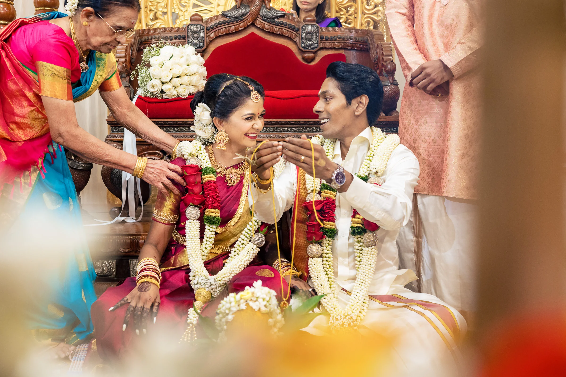 Sakthi & Nanthini photograph by Jacob's Artography
