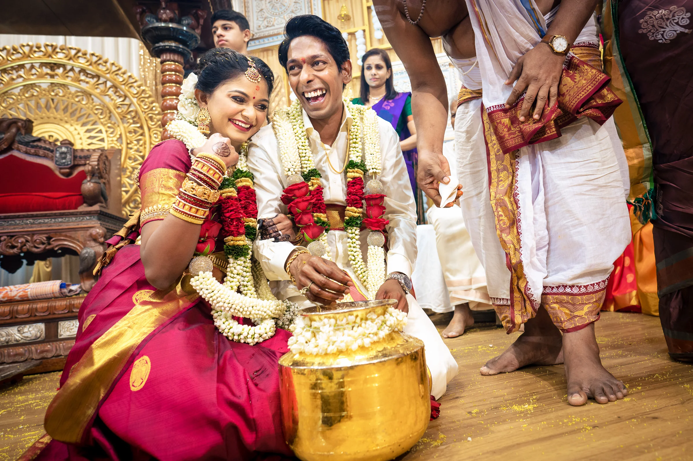Sakthi & Nanthini photograph by Jacob's Artography