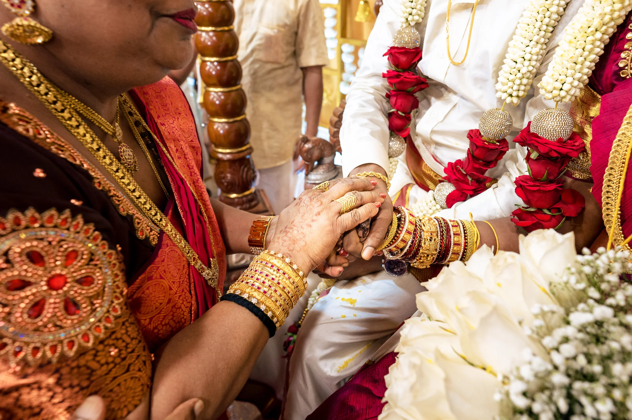 Sakthi & Nanthini photograph by Jacob's Artography