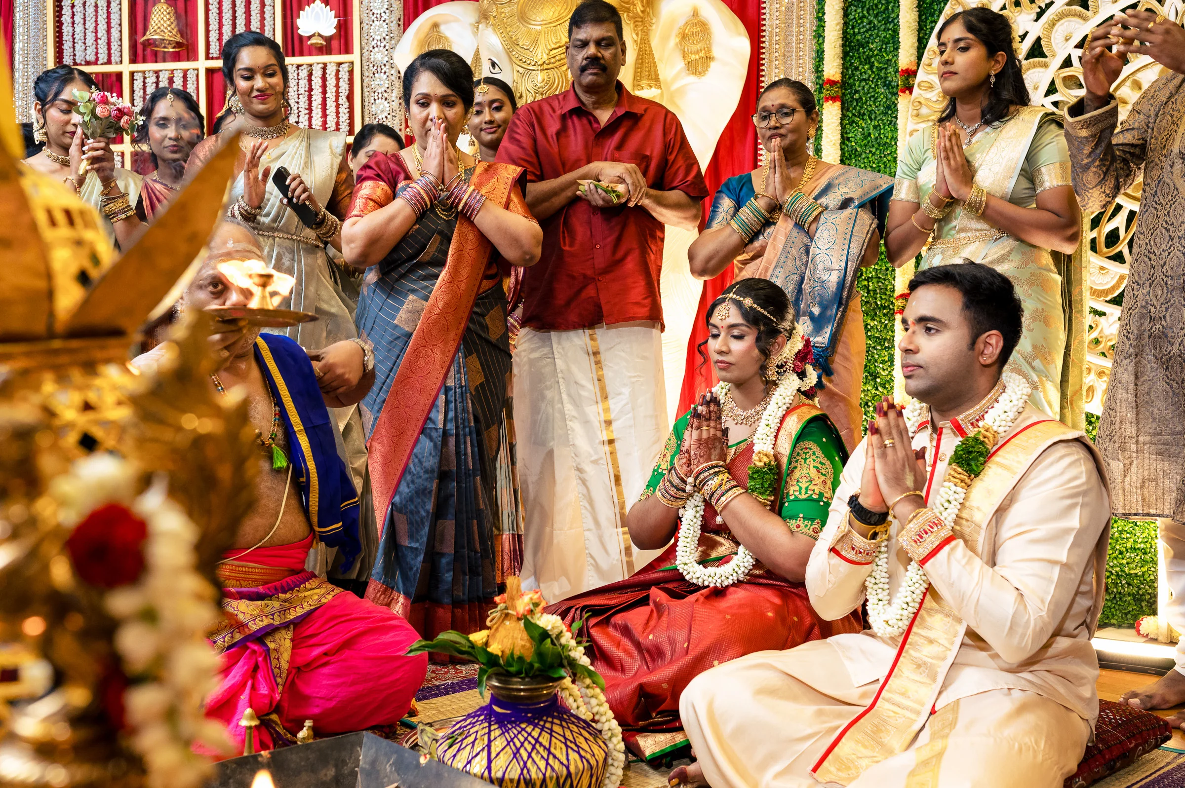 Sankaran & Vemesha photograph by Jacob's Artography