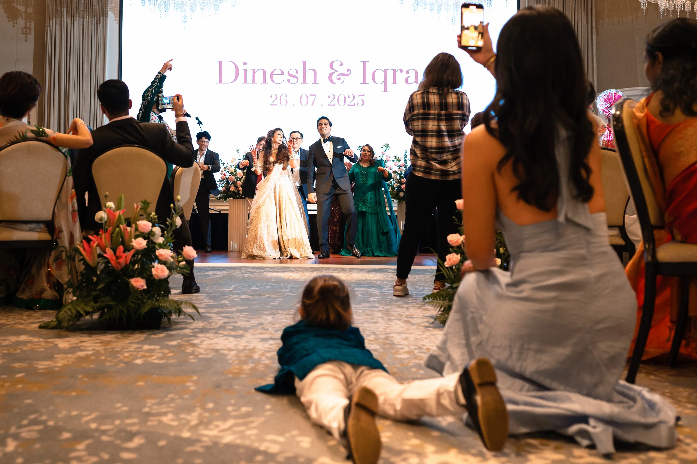 Dinesh & Iqra photograph by Jacob's Artography